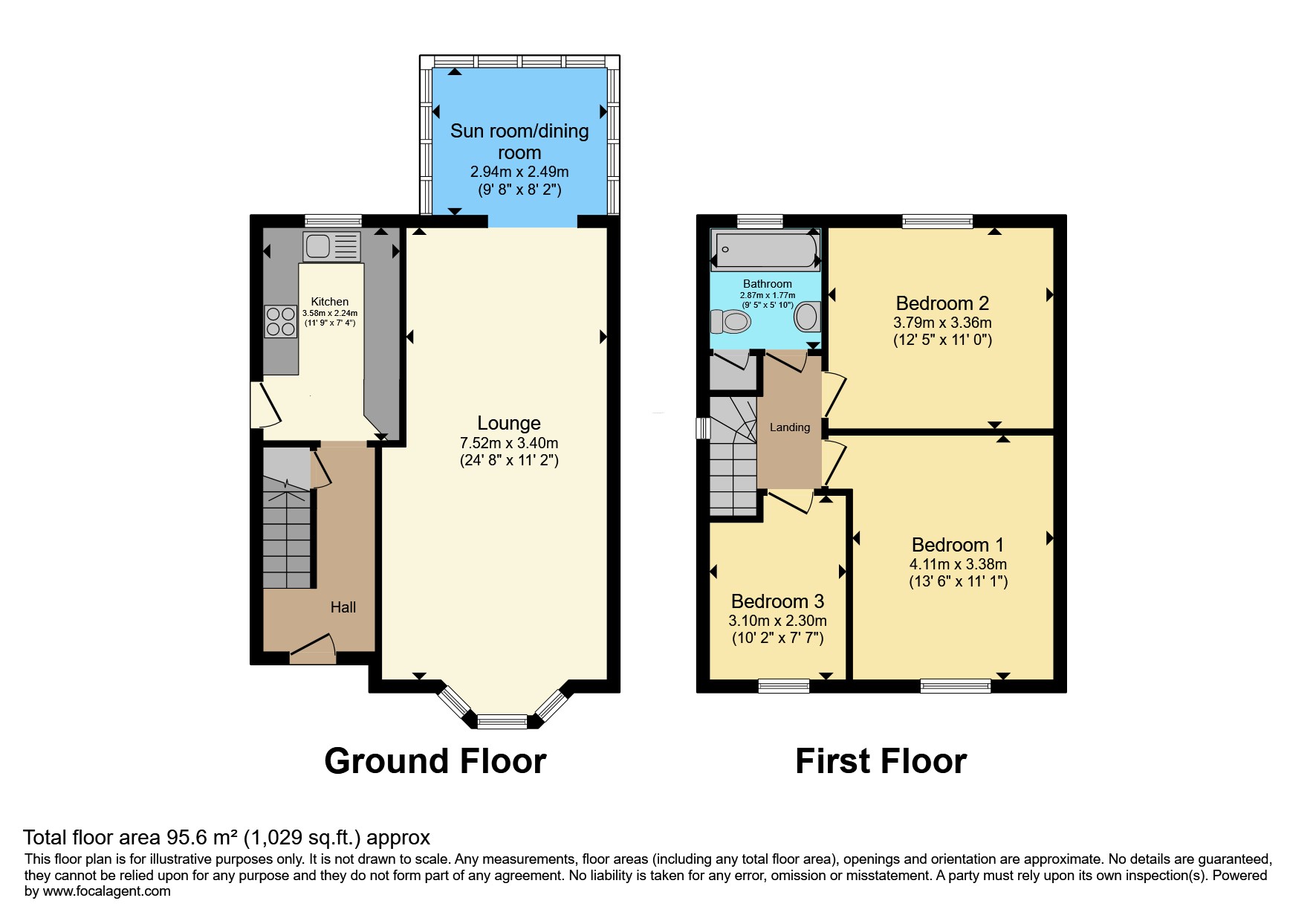 10, Caythorpe Rise, Nottingham floorplan
