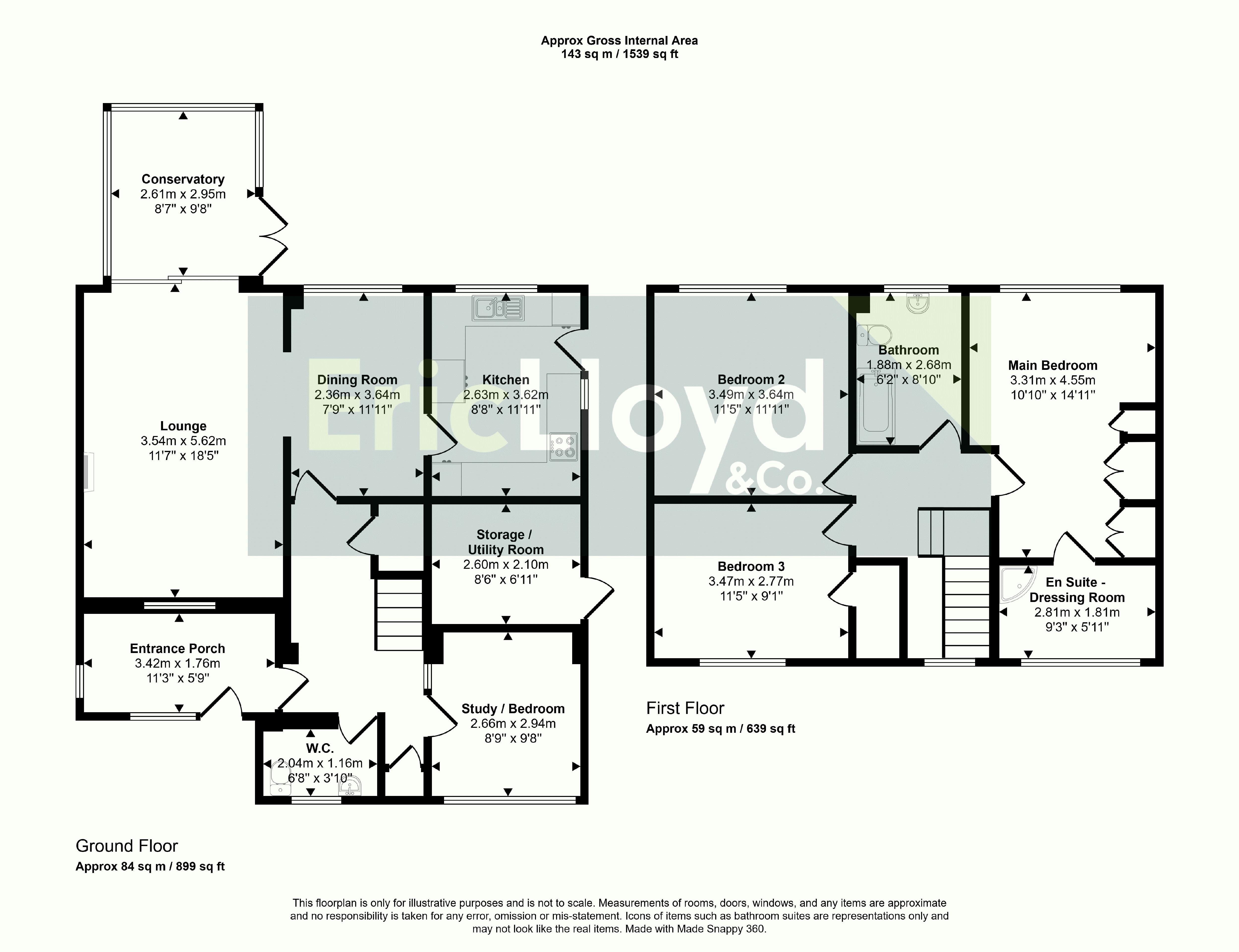8, Shapley Tor Close, Brixham floorplan