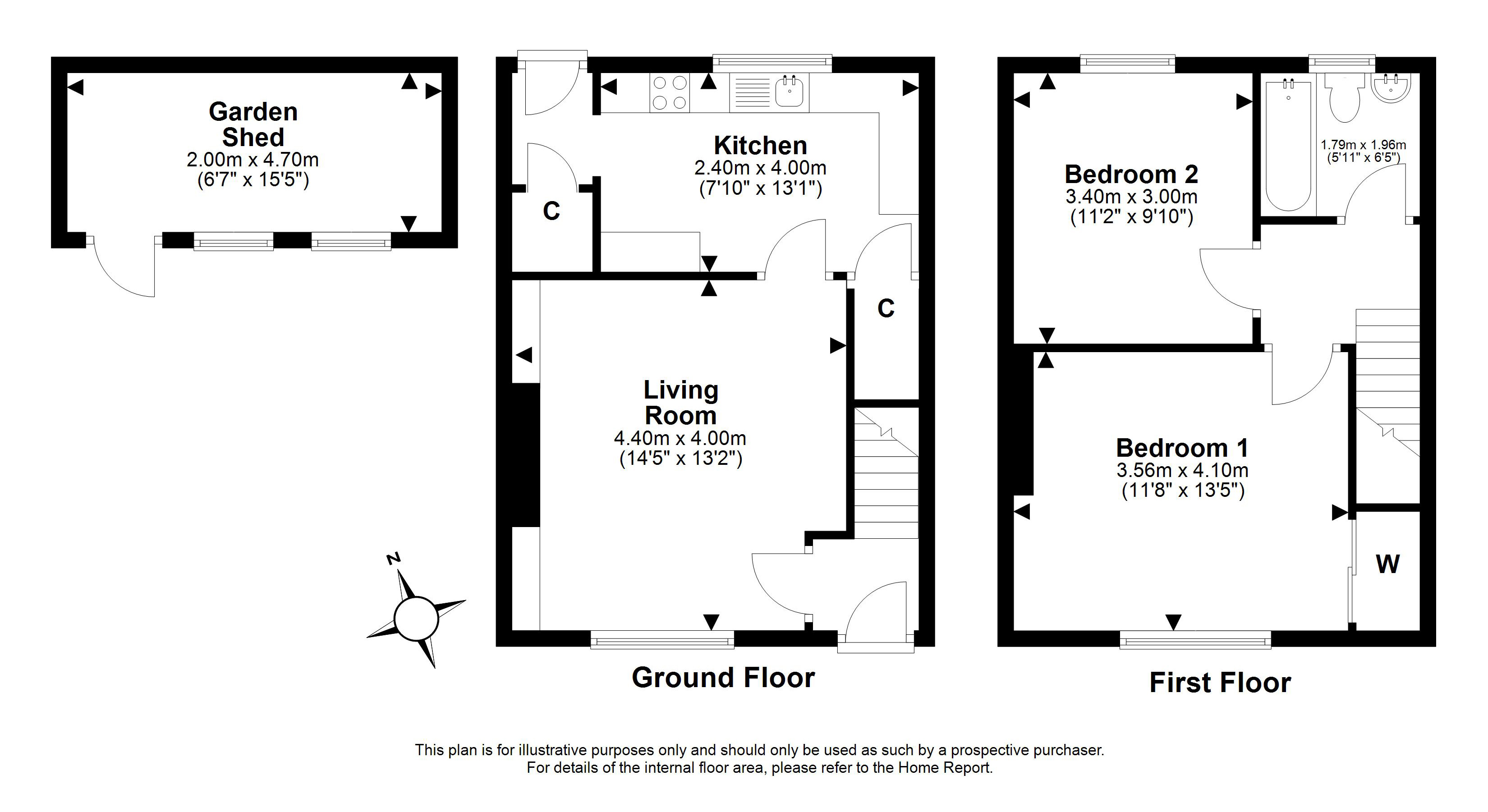 35, Woodburn Bank, Dalkeith floorplan
