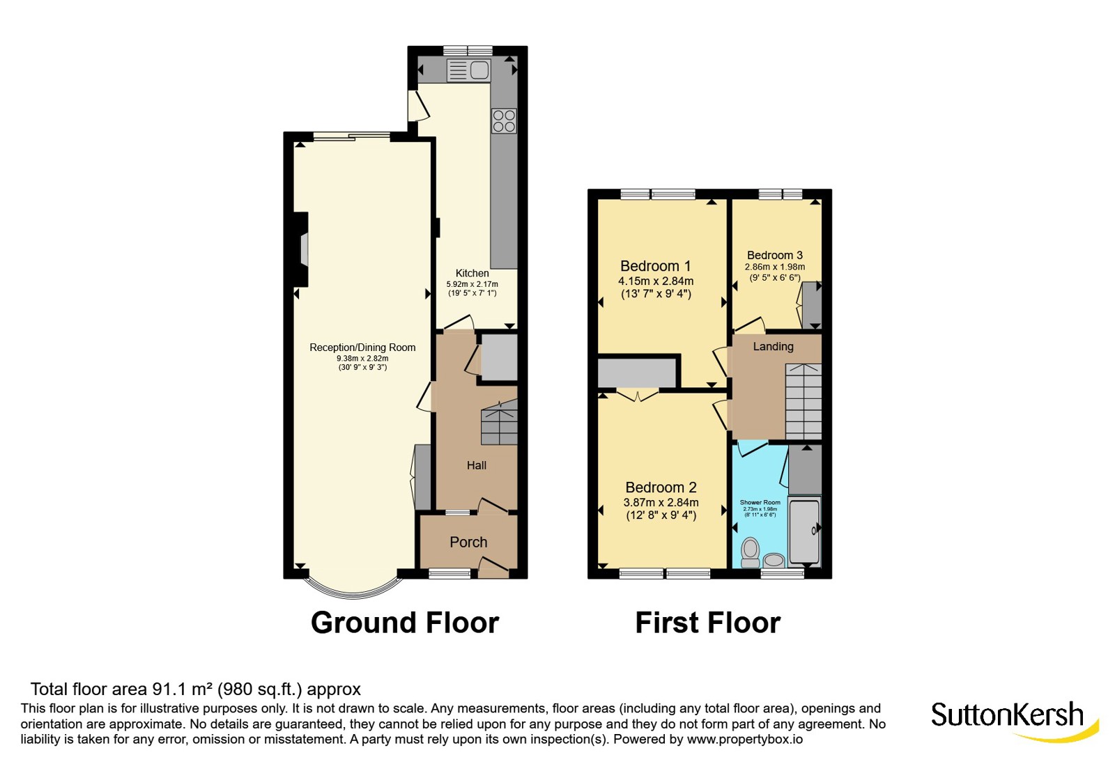 Belle Vue Road, Merseyside floorplan
