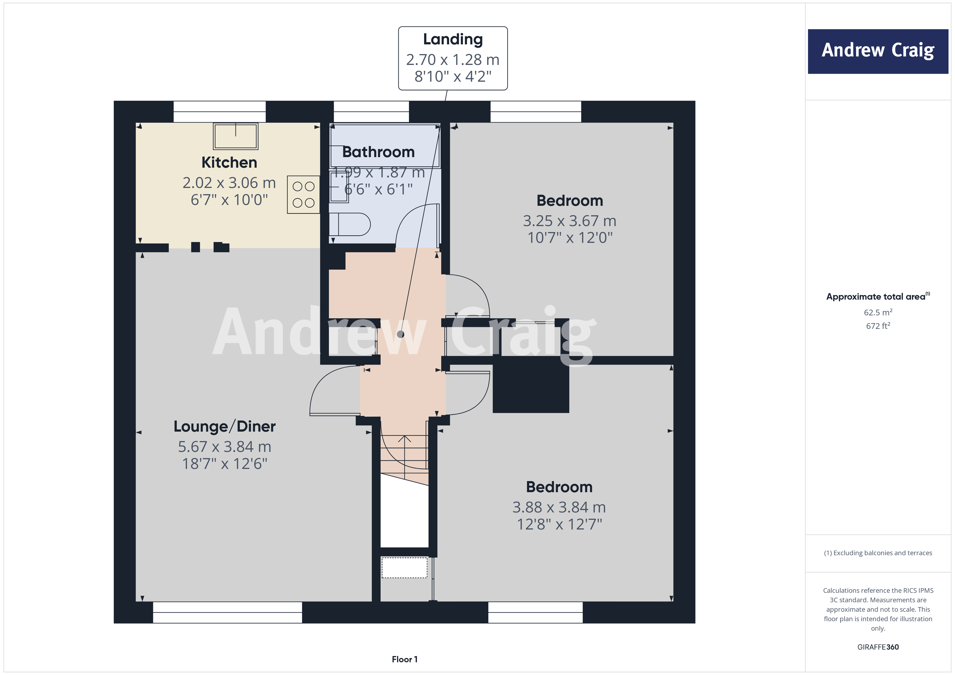 131 Haggerston Crescent, Etal Park, Westerhope floorplan