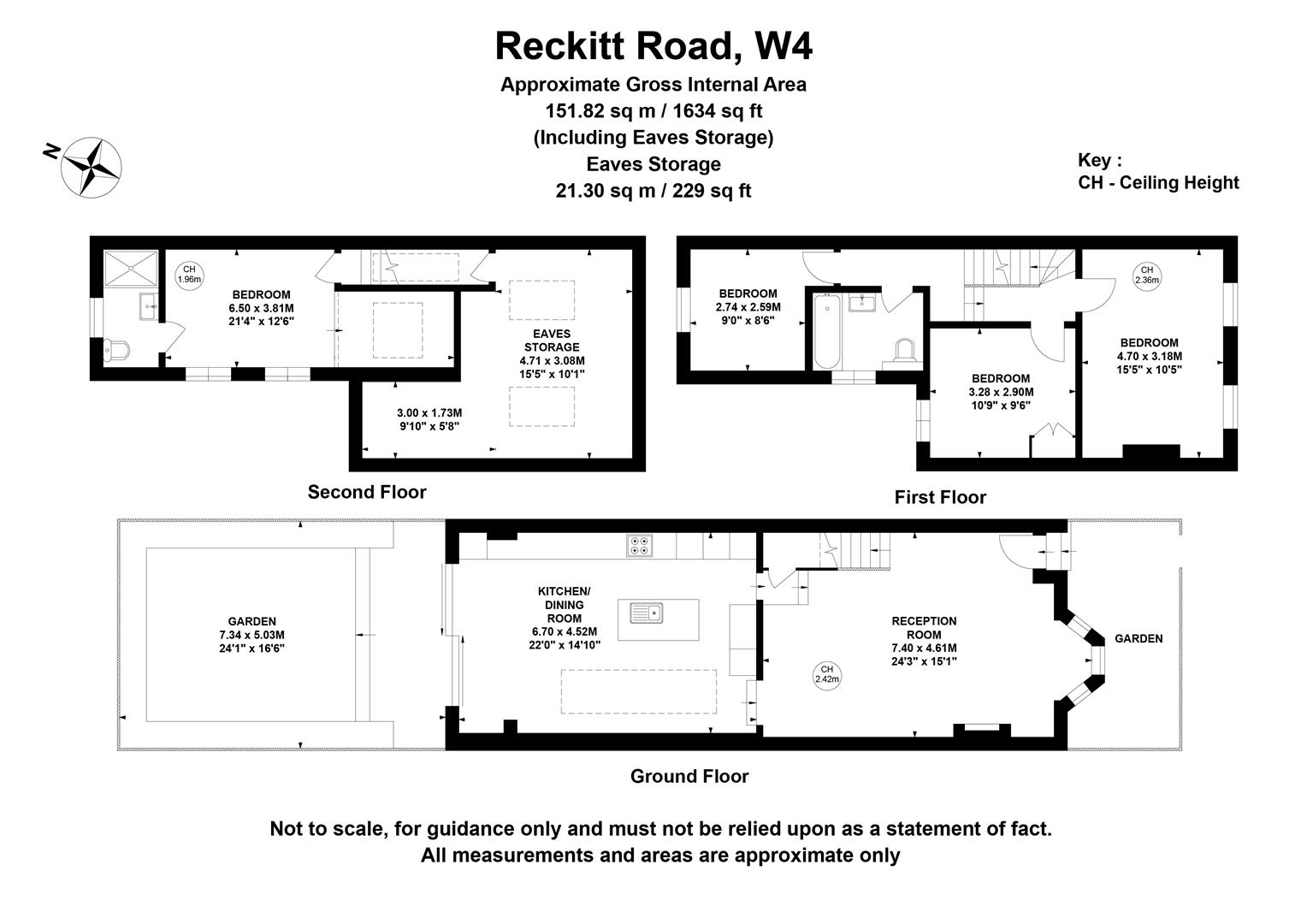 9, Reckitt Road, London floorplan