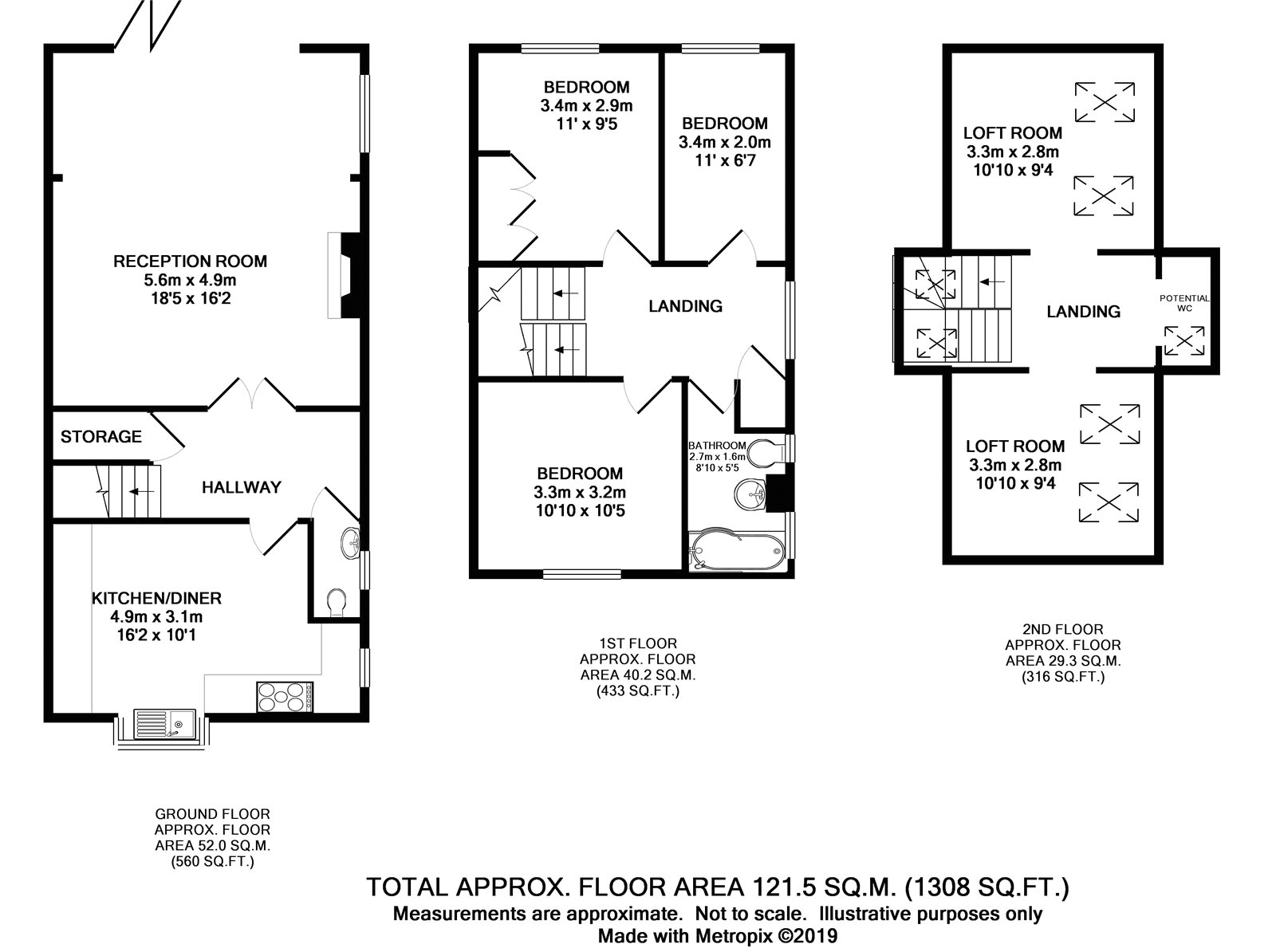 3 Bedrooms  for sale in Millfield Road, West Kingsdown, Sevenoaks, Kent TN15