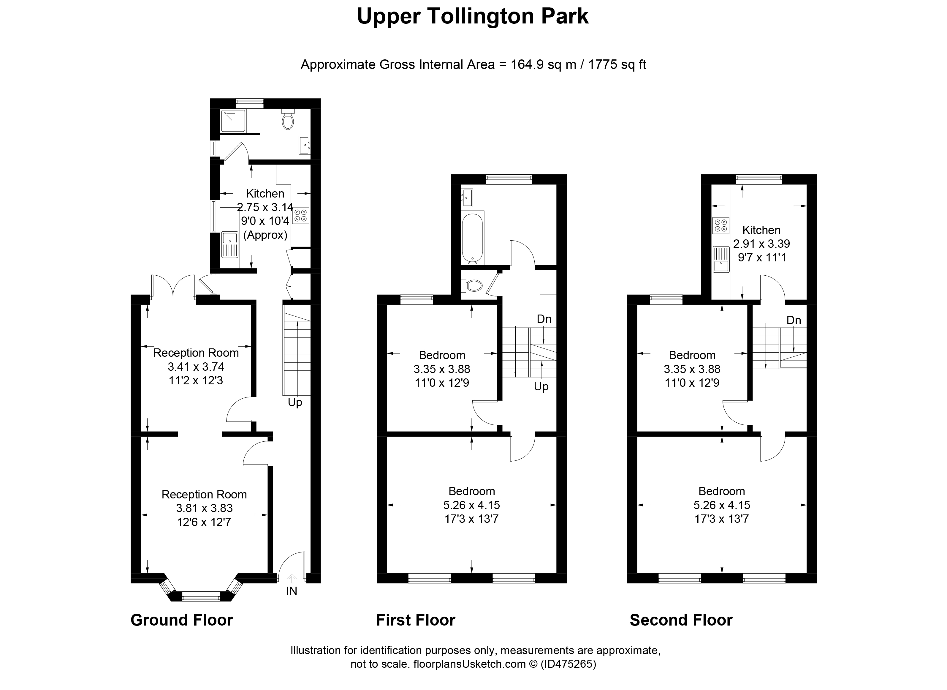 4 Bedrooms Terraced house for sale in Upper Tollington Park, Stroud Green N4