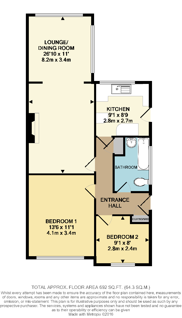 2 Bedrooms Semi-detached bungalow for sale in Ashfield Close, Bishops Cleeve GL52