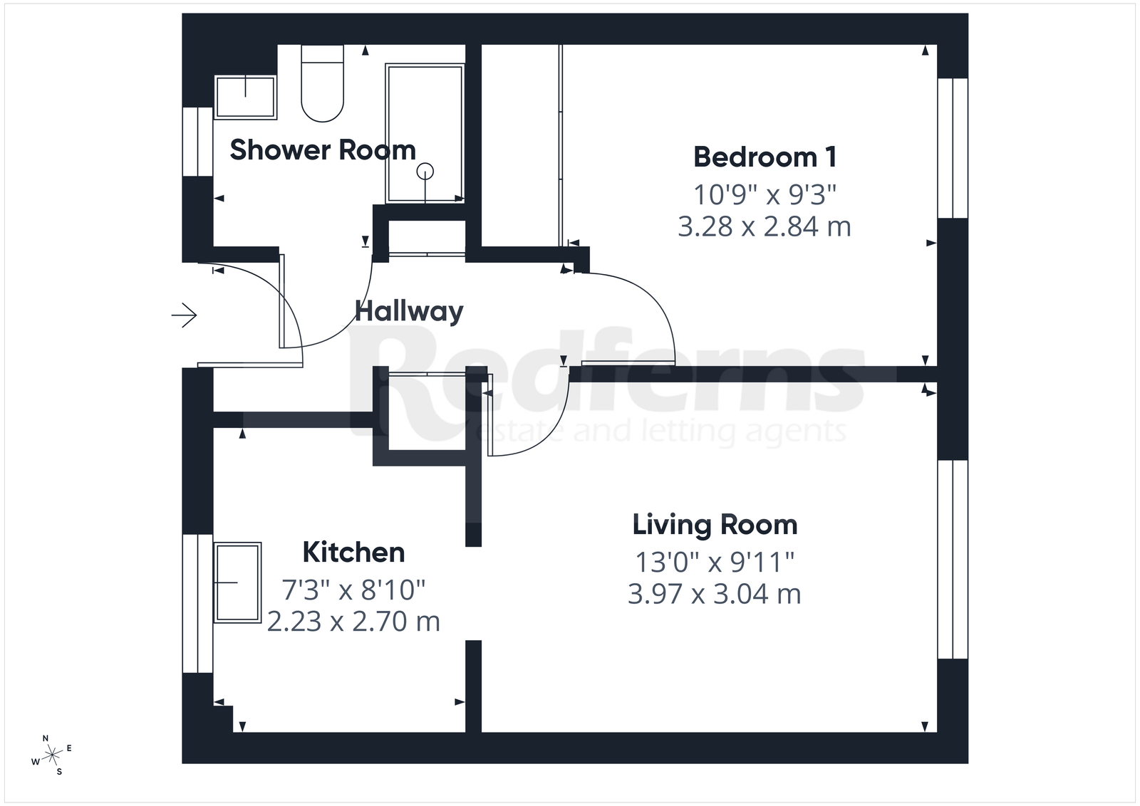 26, Temple Gardens, Sidmouth floorplan