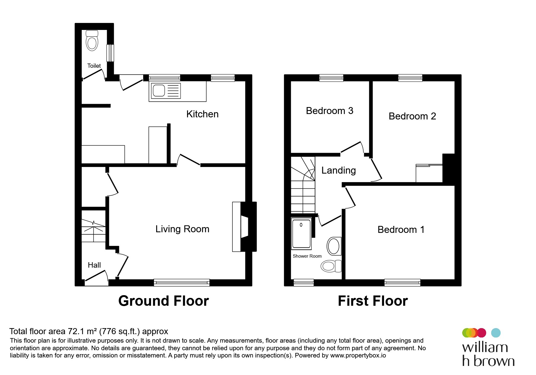 4, Kings Mead, Pontefract floorplan