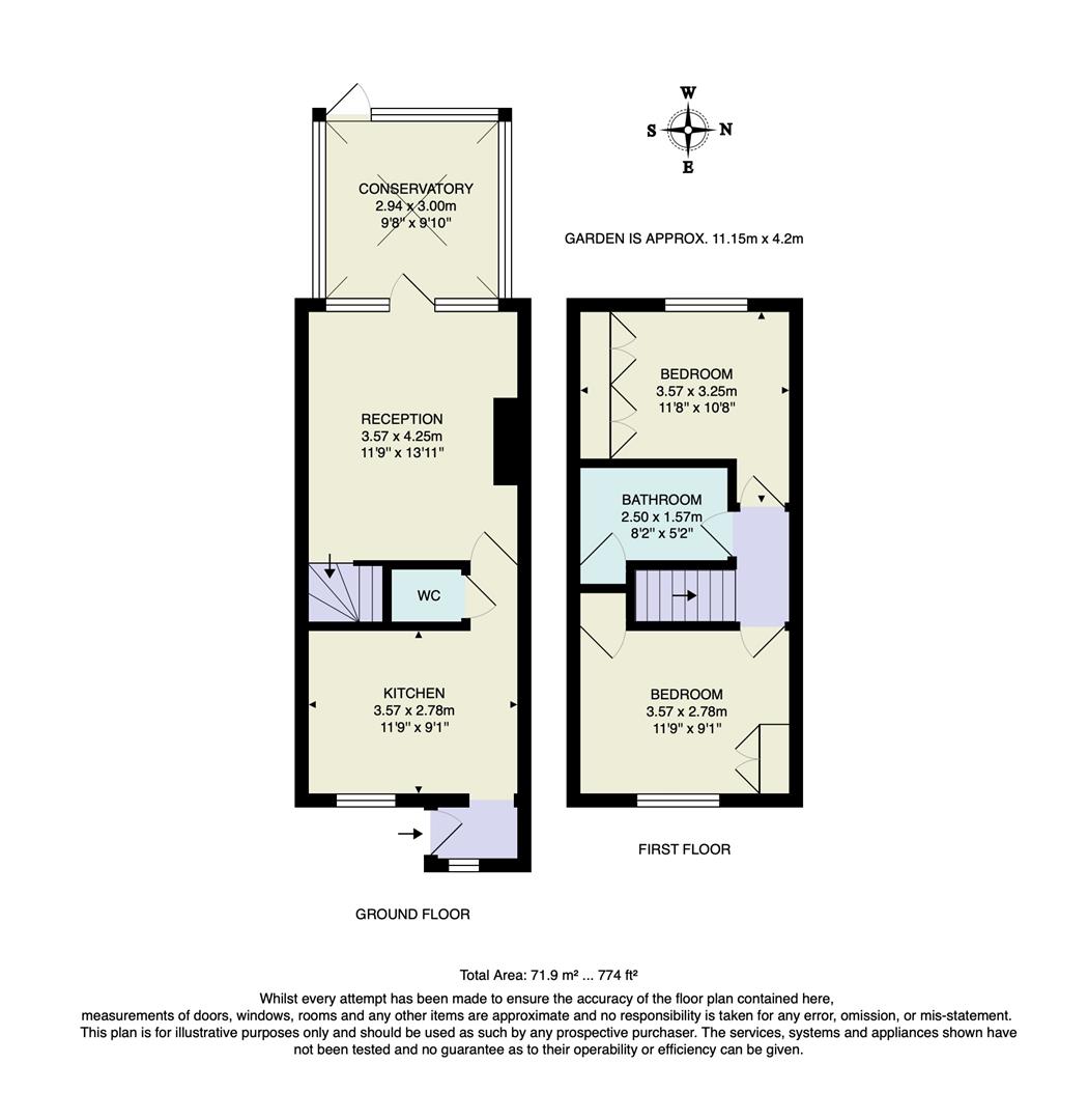 110, Stanley Road, South Woodford floorplan