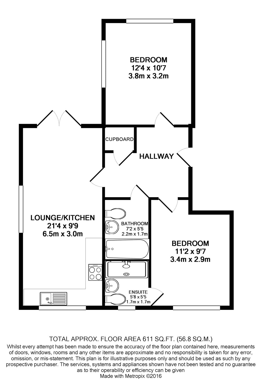 2 Bedrooms Flat to rent in Woodbury Close, Croydon CR0