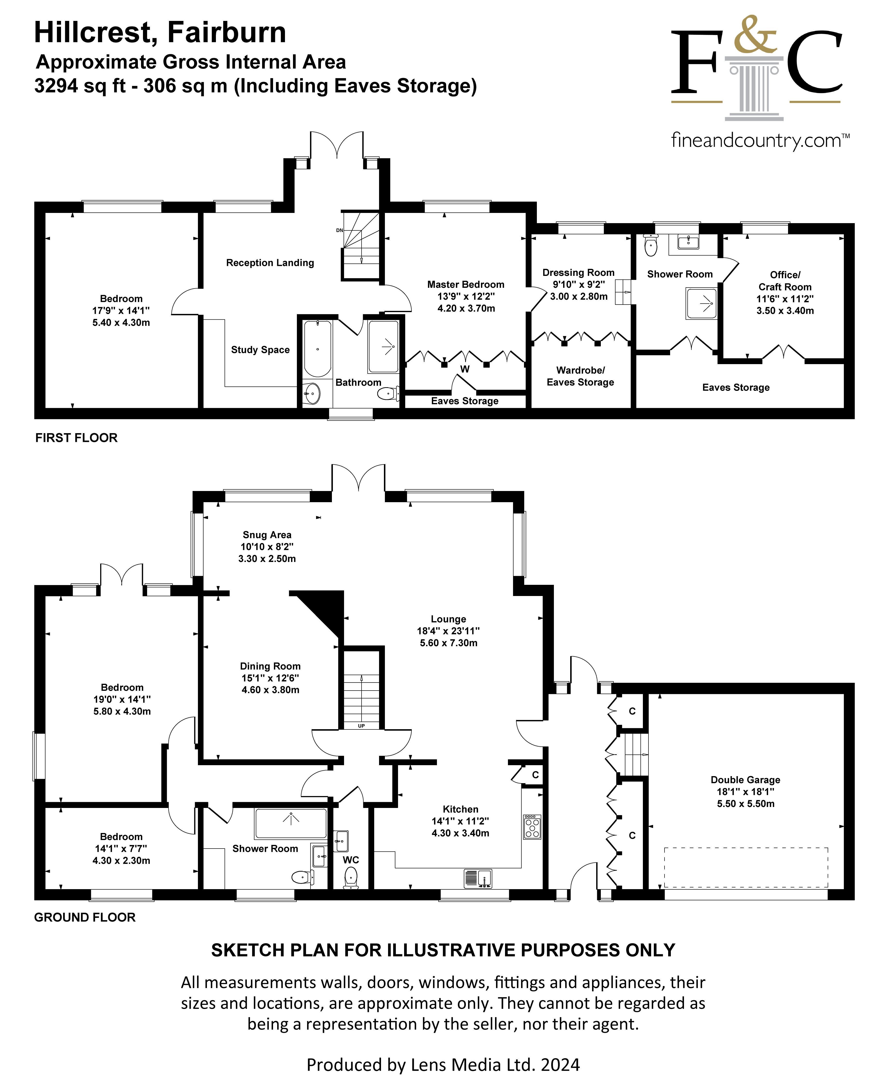 Hillcrest,, Silver Street, Knottingley floorplan