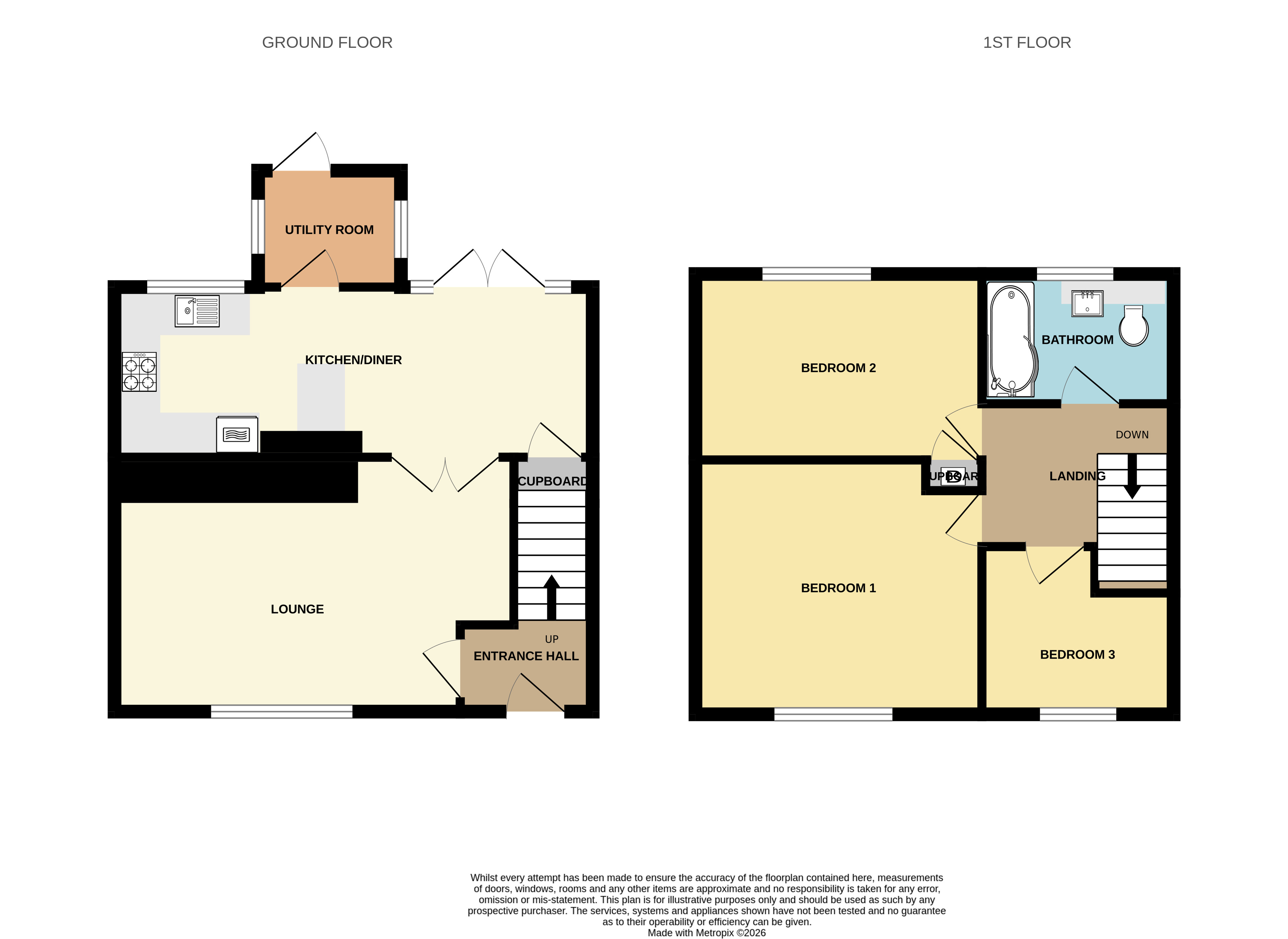 27, Almond Grove, Gurnos, Merthyr Tydfil floorplan