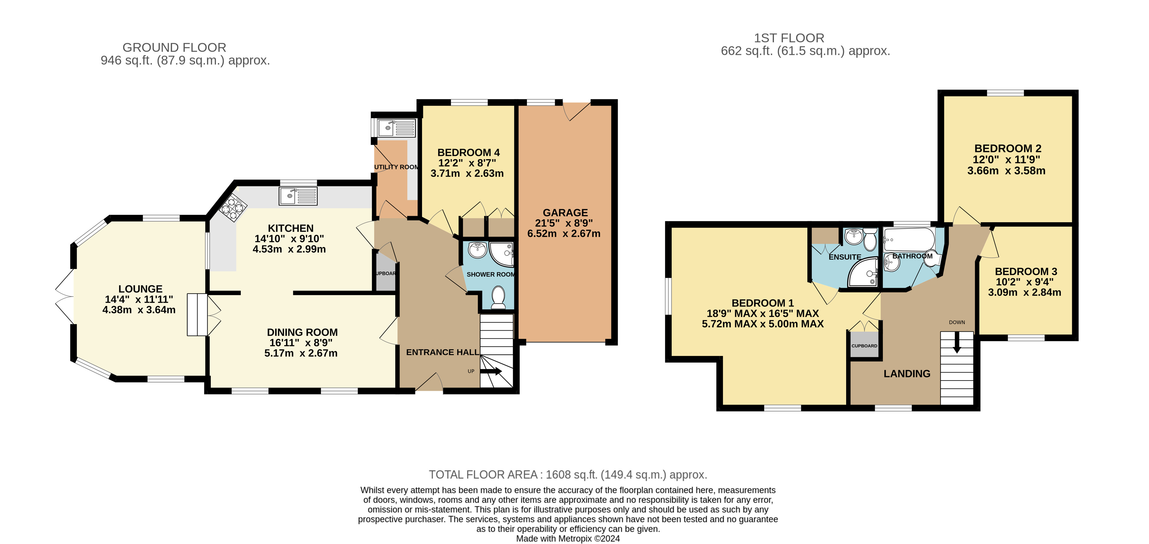 1a, Stallards, Devon floorplan