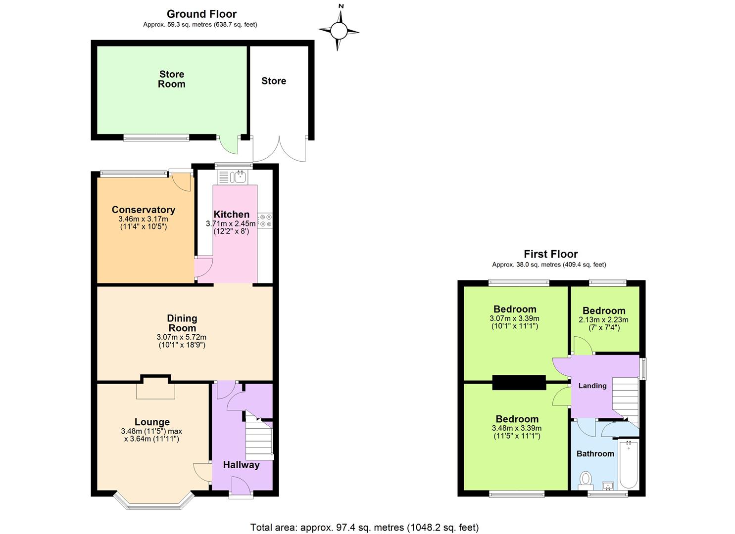 Eltham Road, West Bridgford, Nottingham NG2, 3 bedroom semidetached