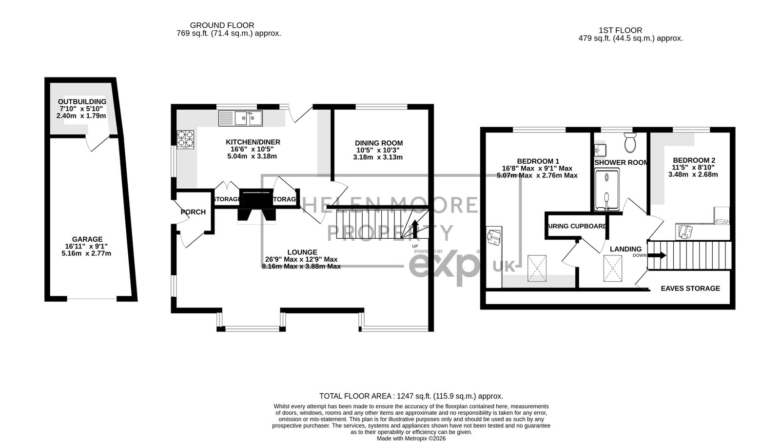 7, Amados Close, Plymouth floorplan