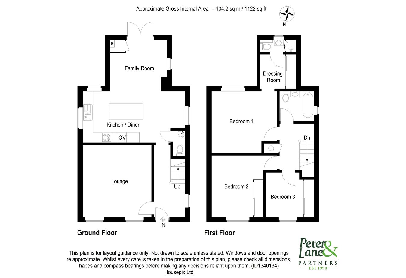 Statfold Green, Warboys floorplan