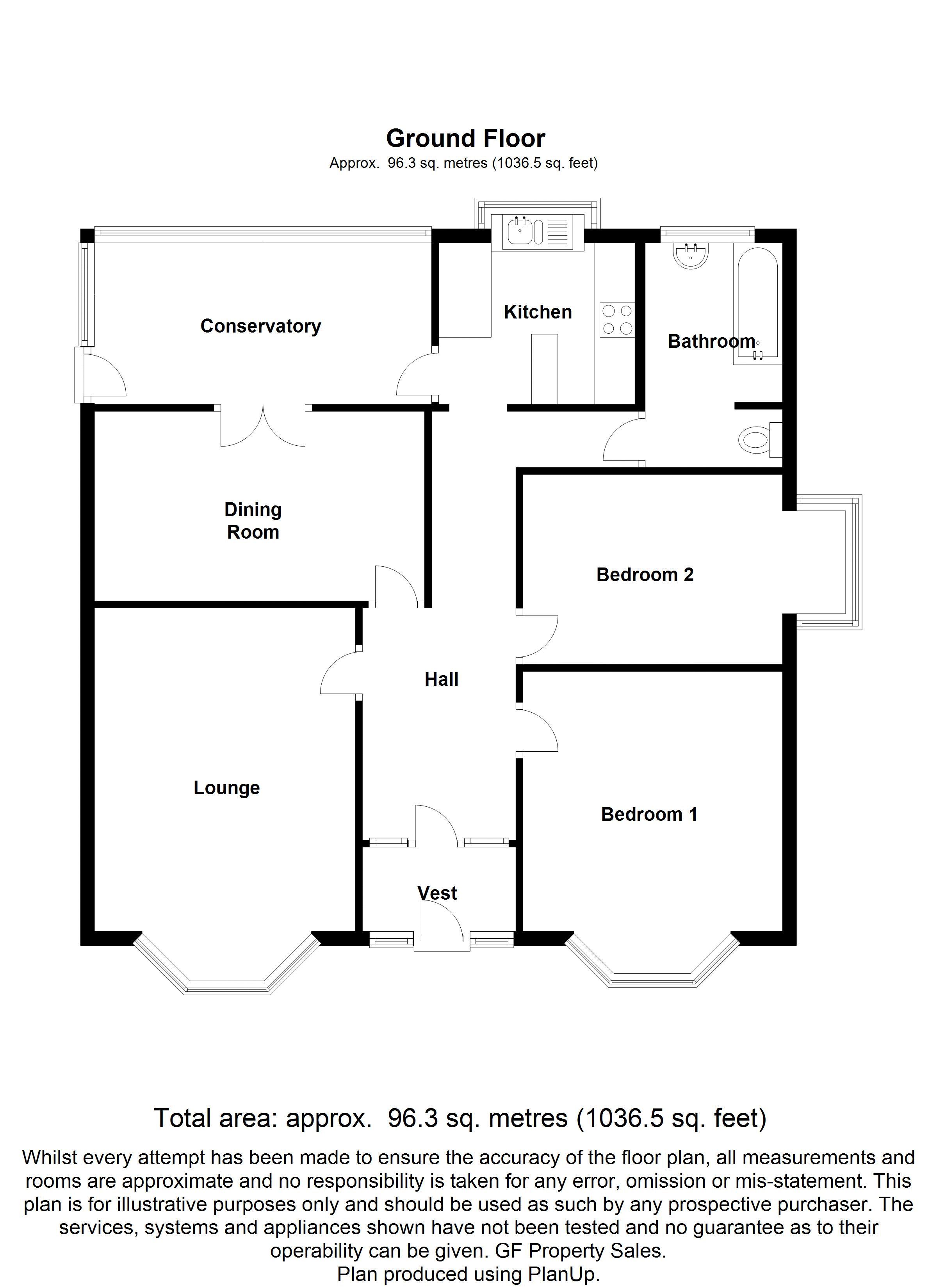 2 bed detached bungalow for sale in Prospect Avenue, Hest Bank
