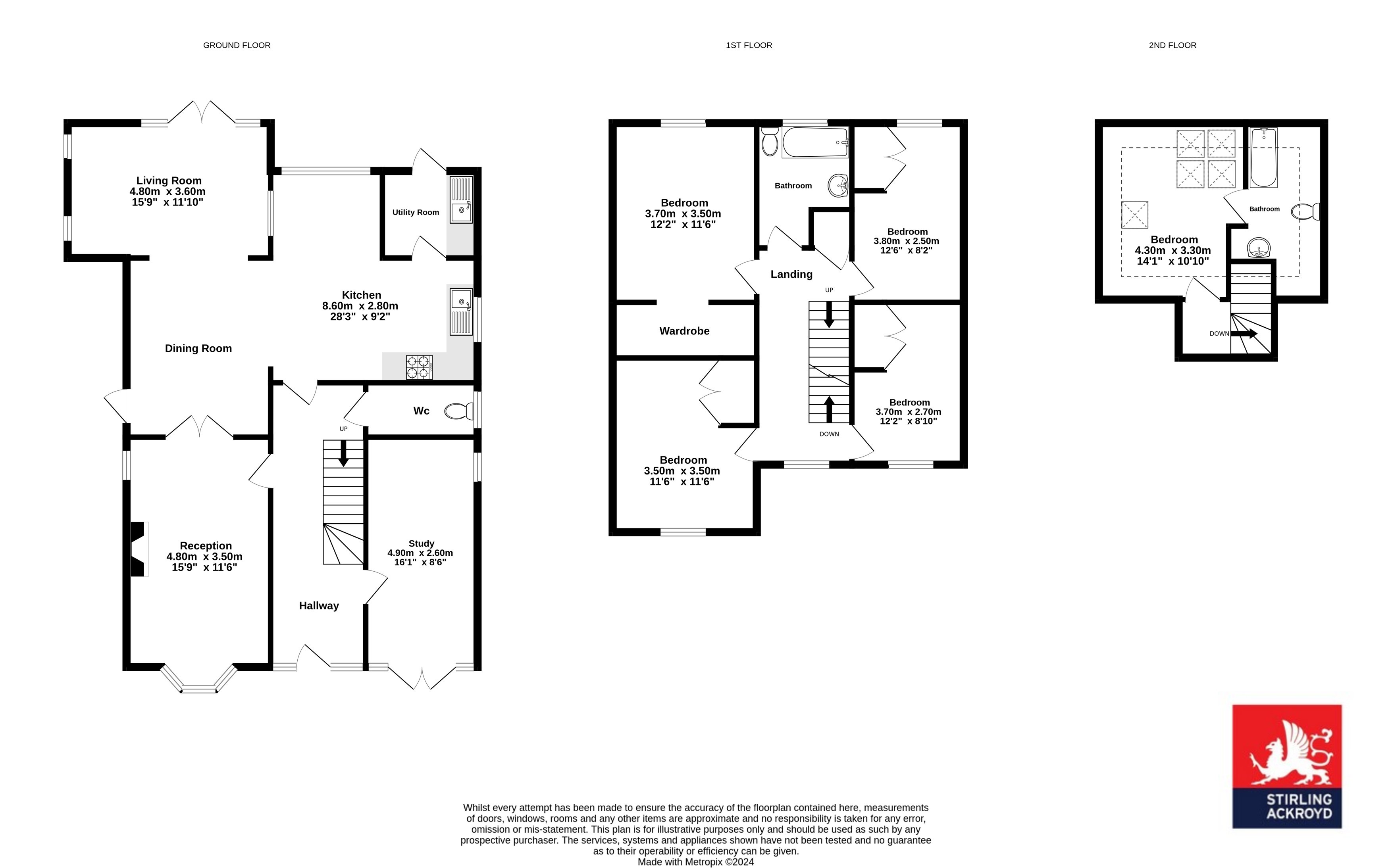 27, Ennismore Avenue, Guildford floorplan