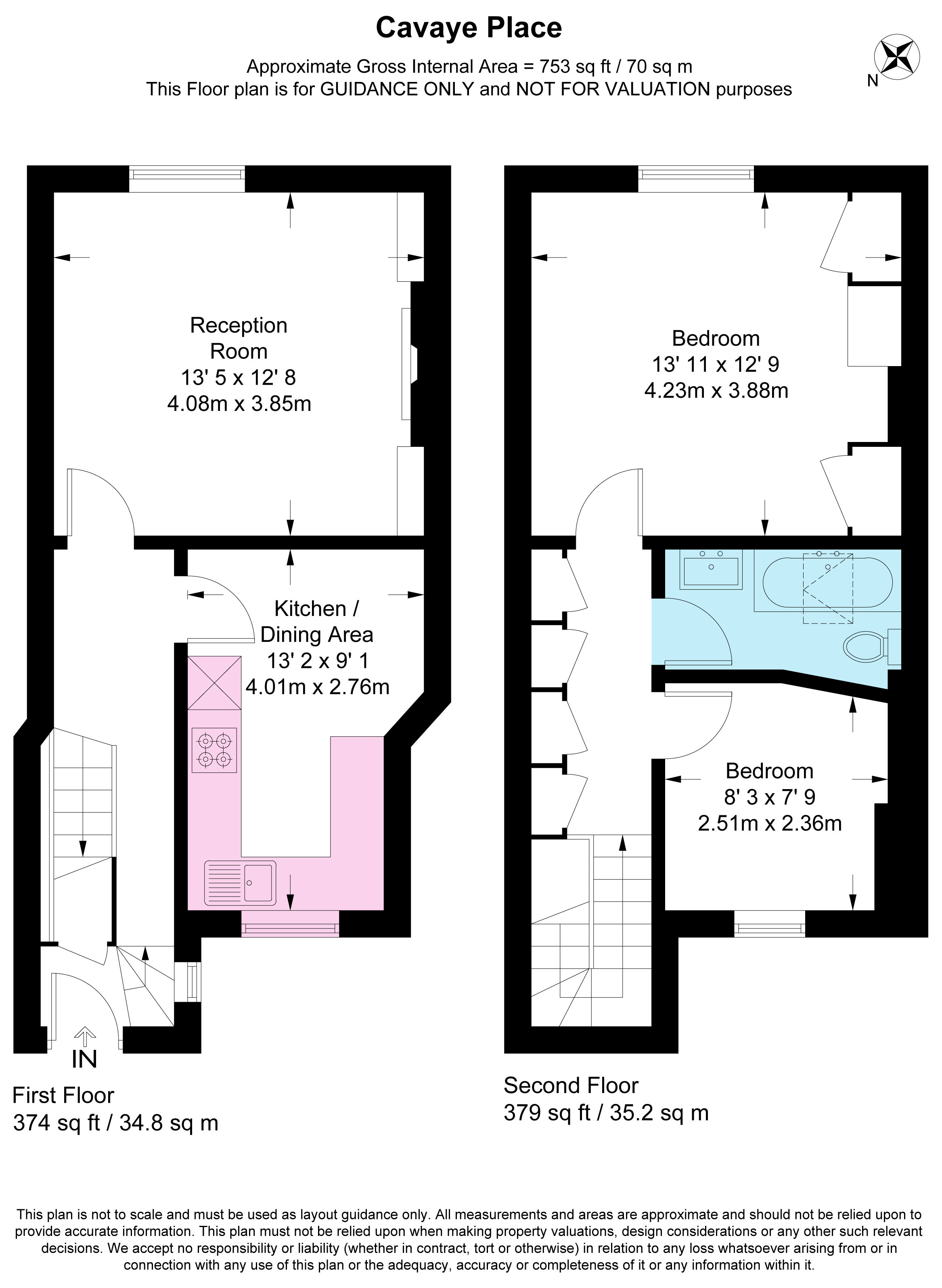 Flat 2, 16 Cavaye Place, London floorplan
