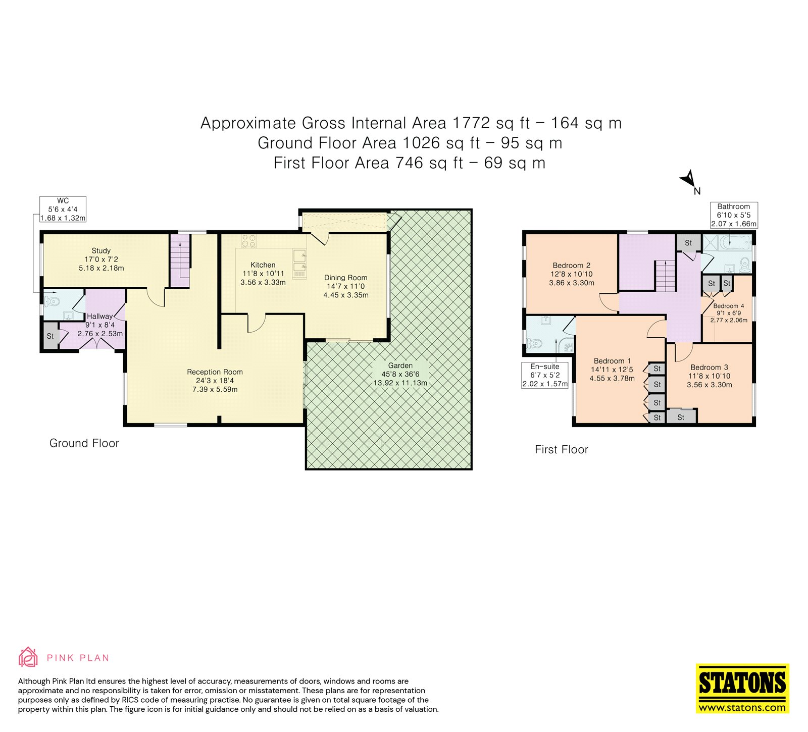 10, Ibsley Way, Barnet floorplan