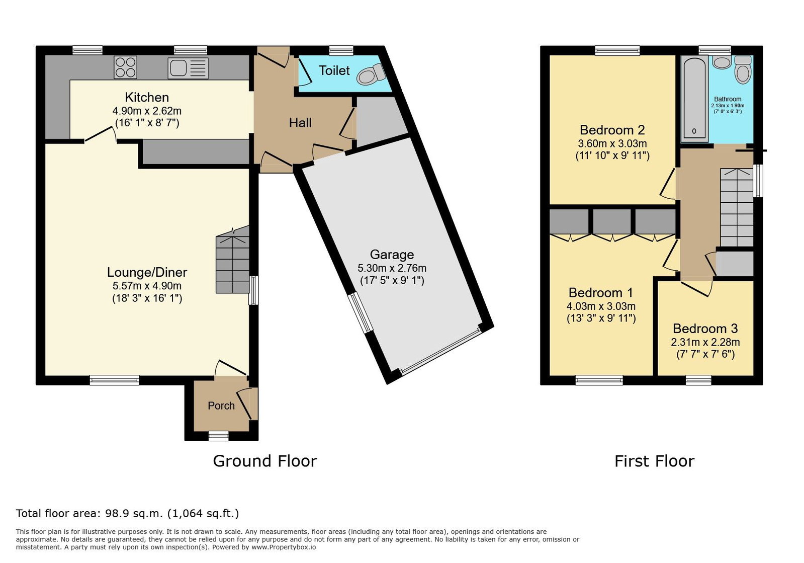 33, Hull Road, Cliffe floorplan