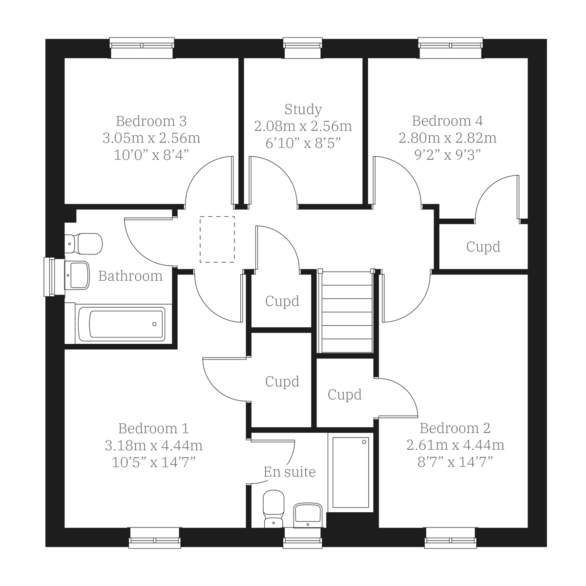 Plot 11 The Orchards,, Brixham Road, Devon floorplan