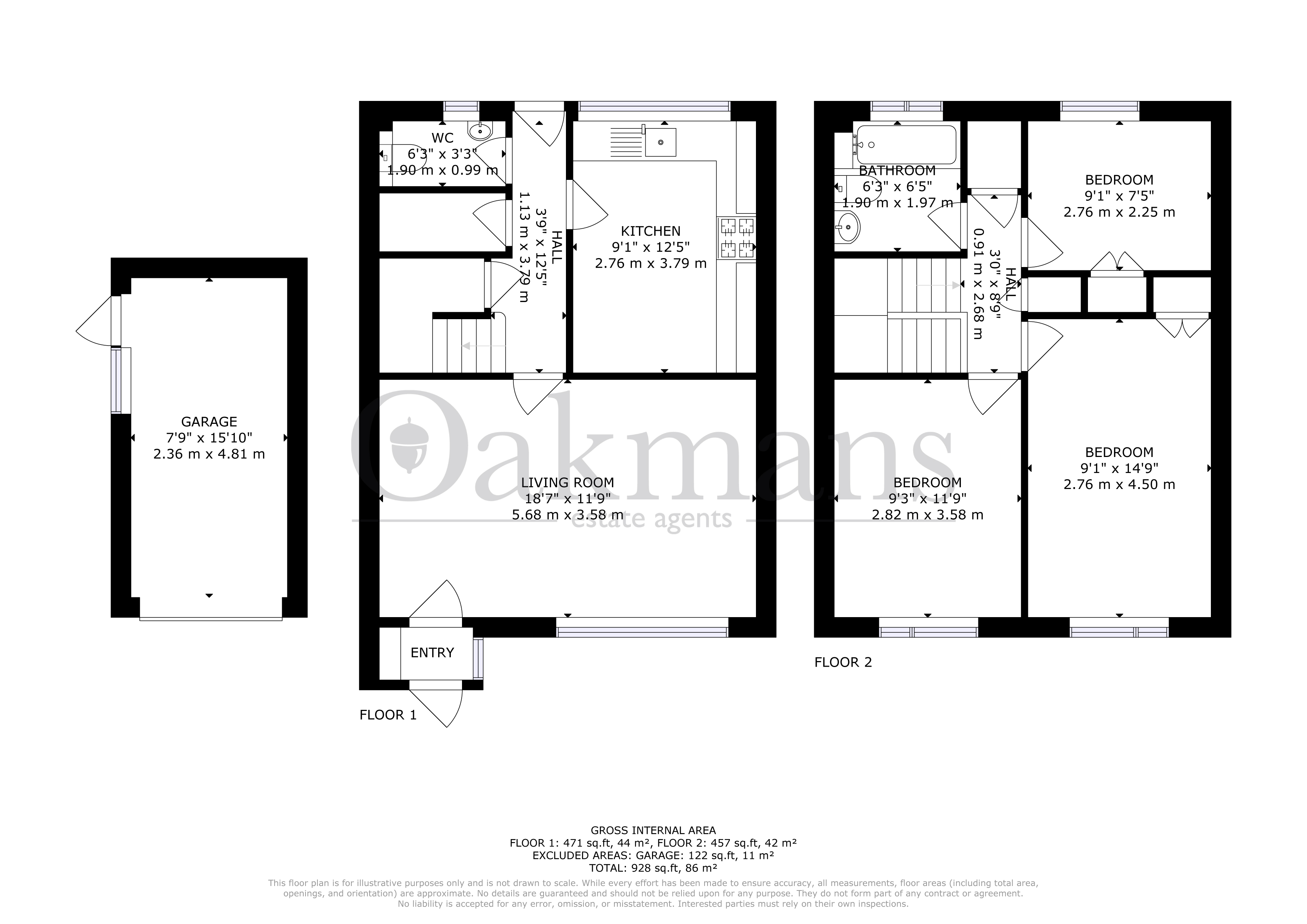 WESTHOLME CROFT, BIRMINGHAM floorplan