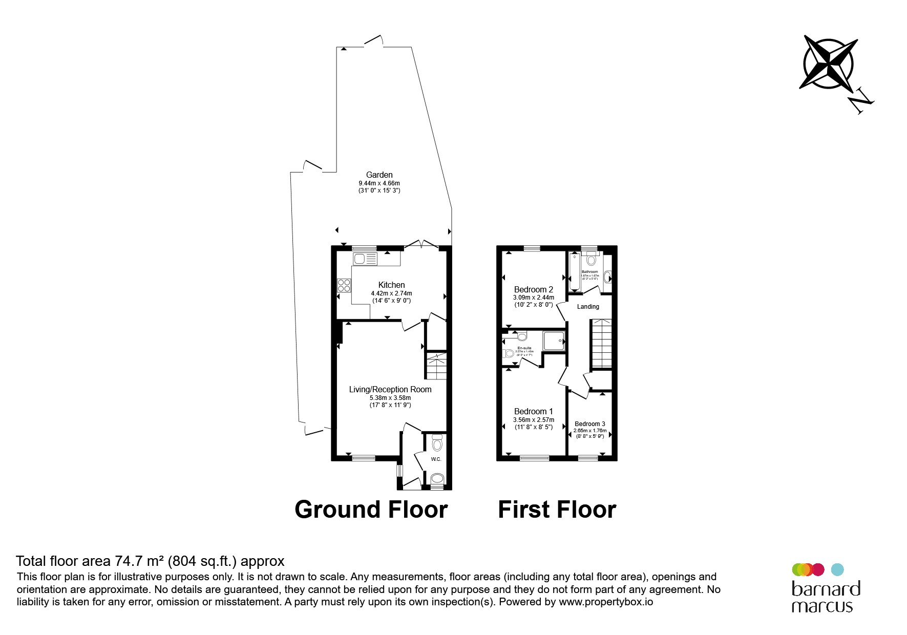 35, Highfield Road, Feltham floorplan