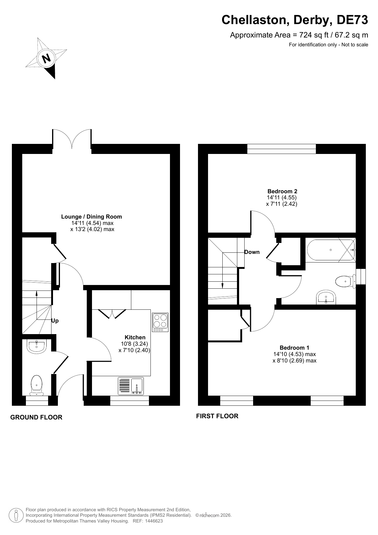 Fellow Lands Way, Derby floorplan