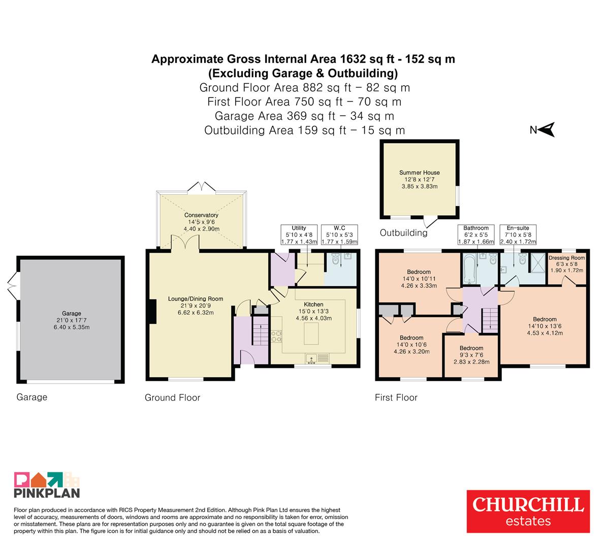 2, Quendon Drive, Waltham Abbey floorplan