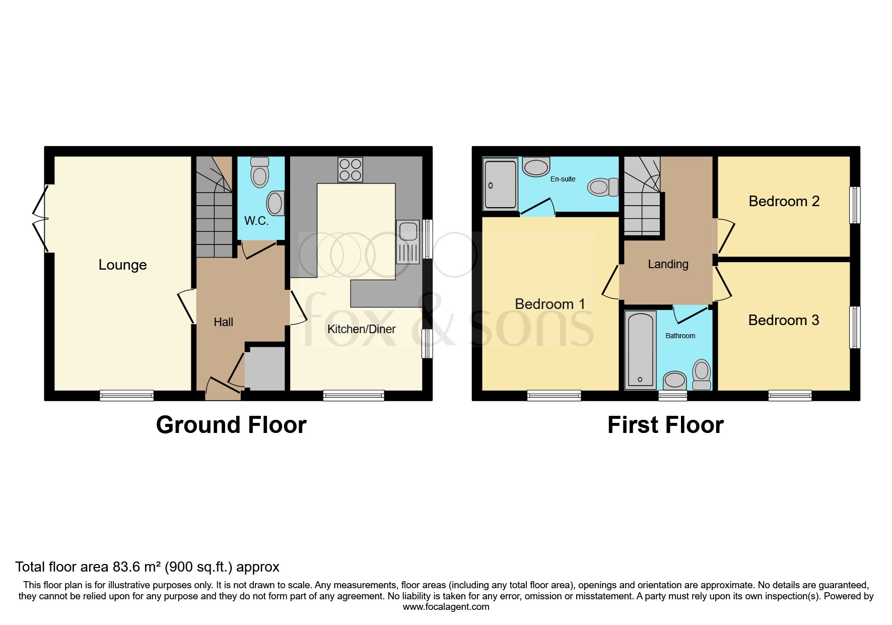 14, Sutton Grove, Crewkerne floorplan