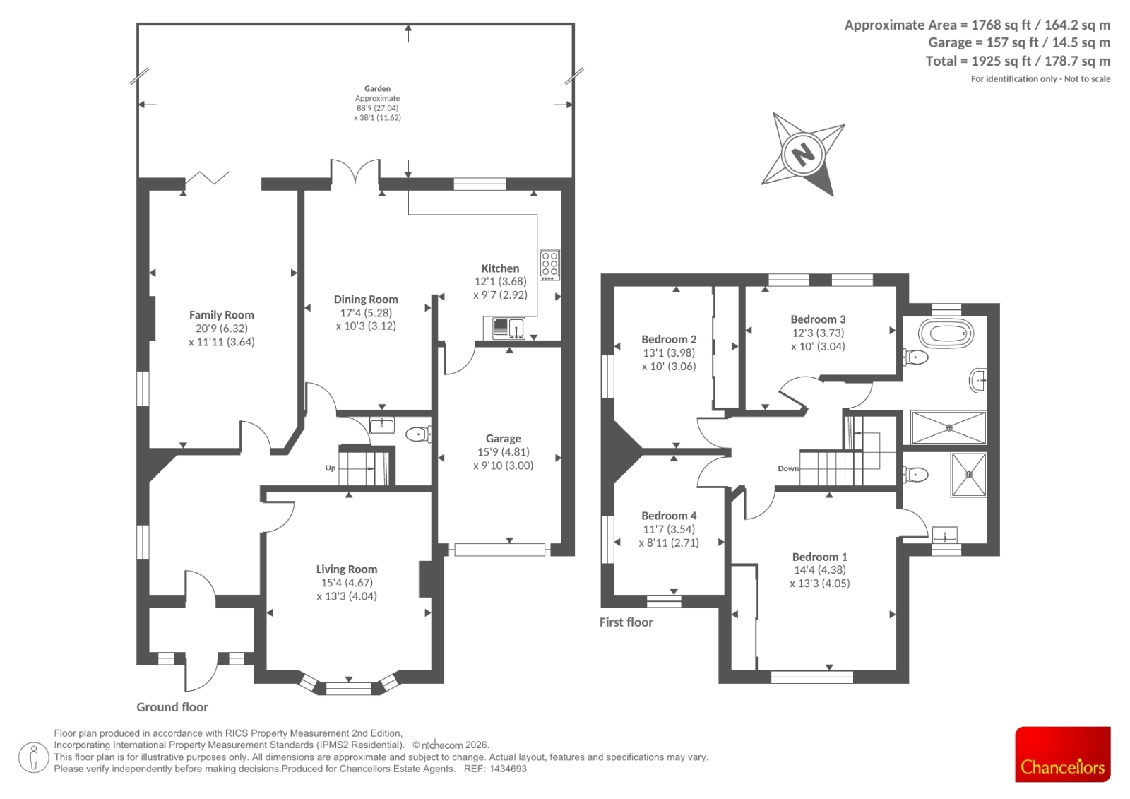 RIDGEVIEW, Brookwood, Woking floorplan