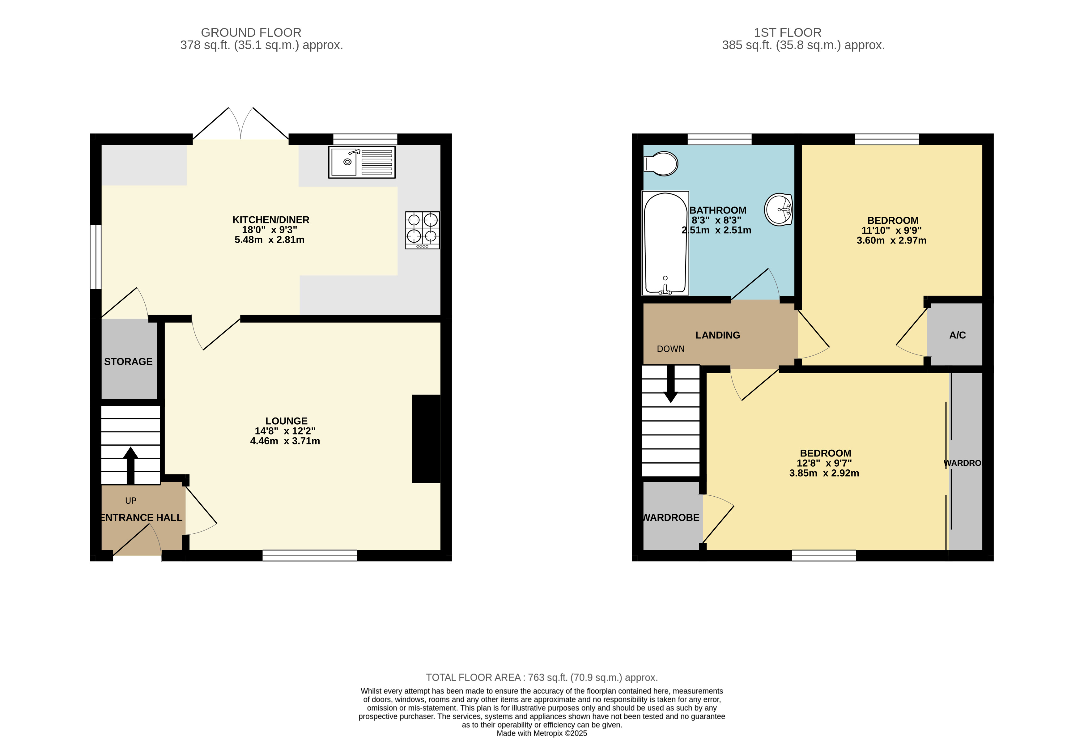 98, Lincoln Road, Dunholme floorplan