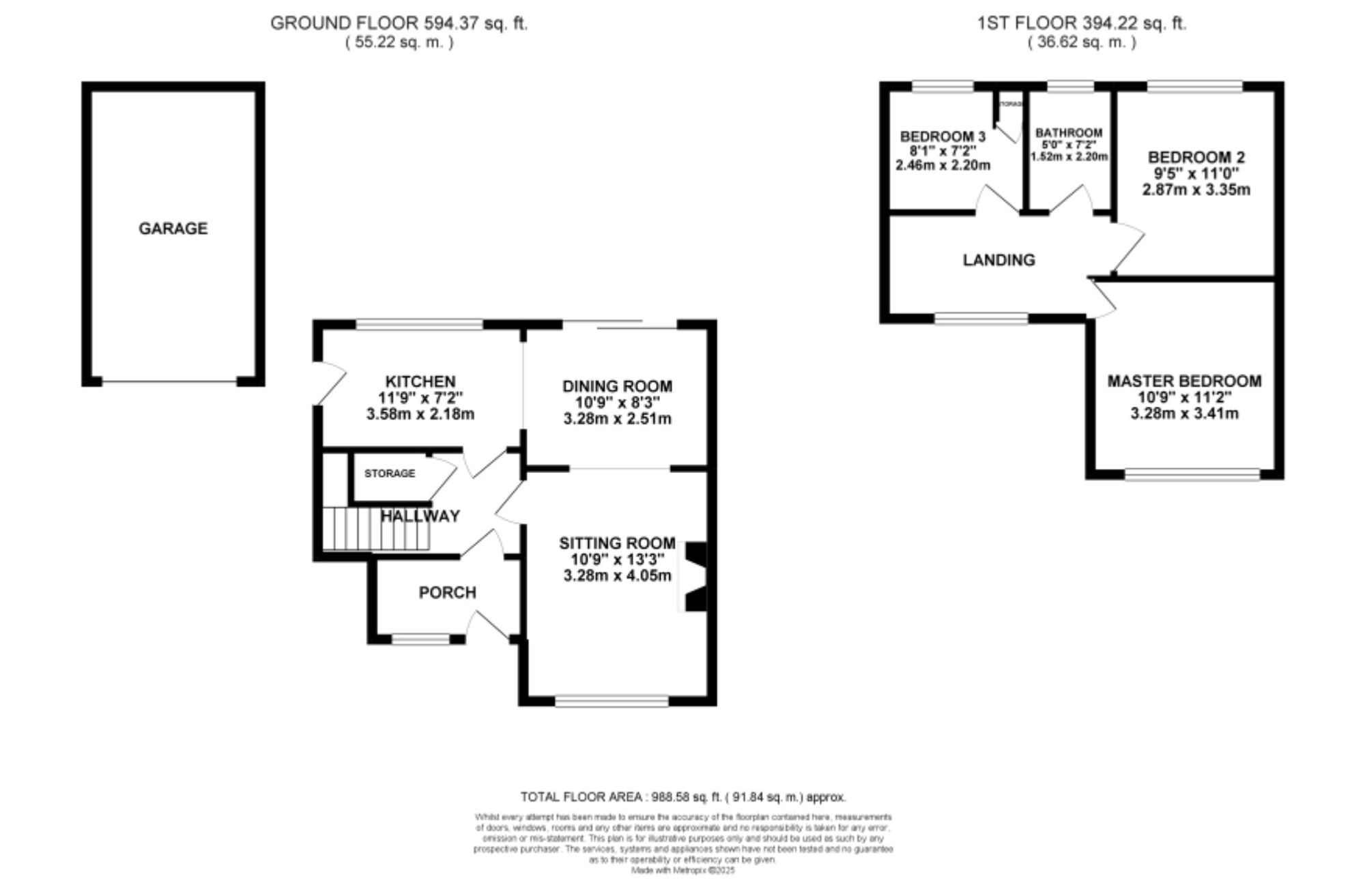 9 Carlton Close, Stoke-On-Trent floorplan