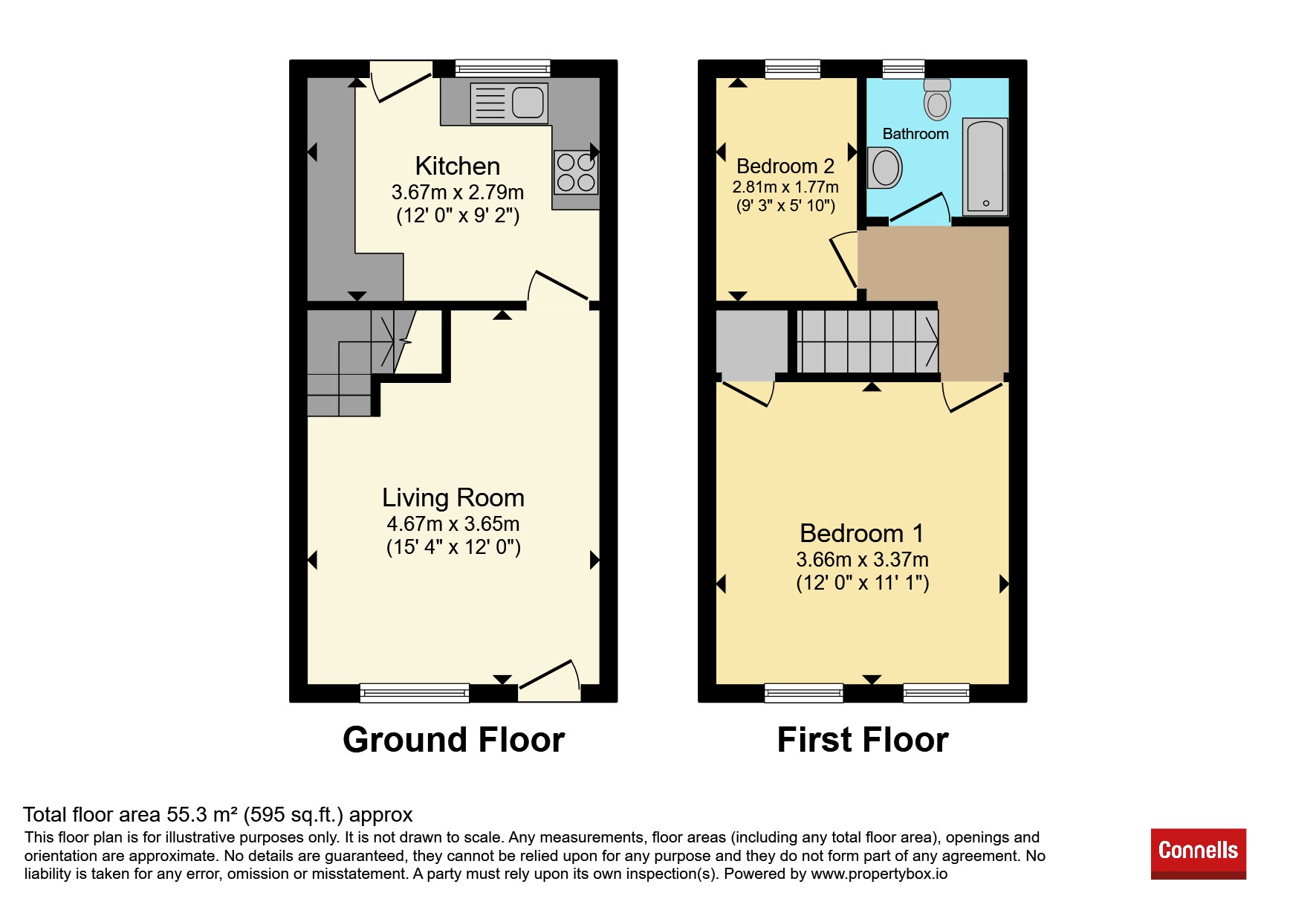62, Pannier Place, MILTON KEYNES floorplan
