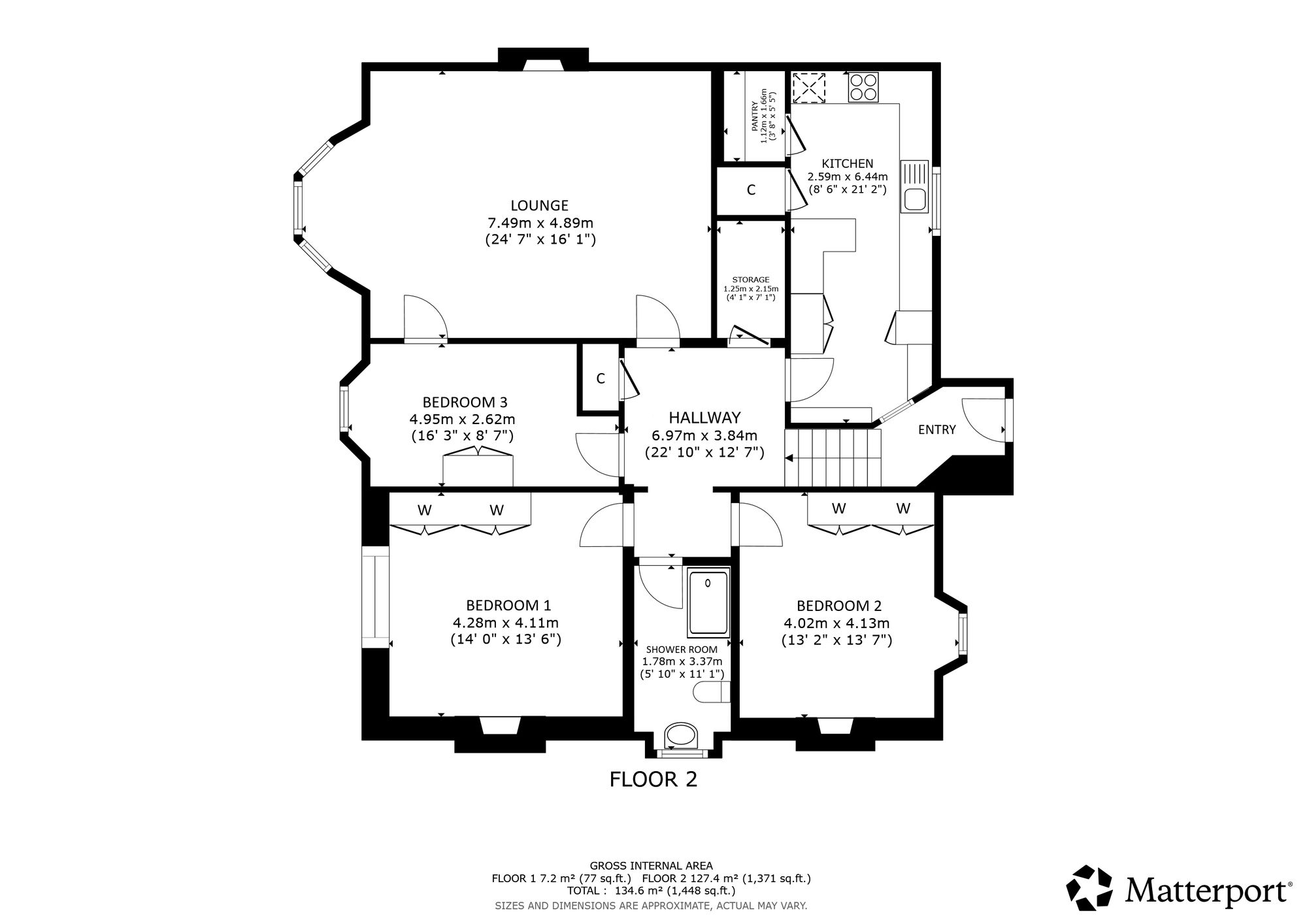 3 West Abercromby Street, Helensburgh floorplan