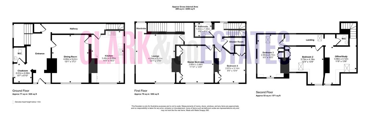 7, Station Road, Topsham floorplan