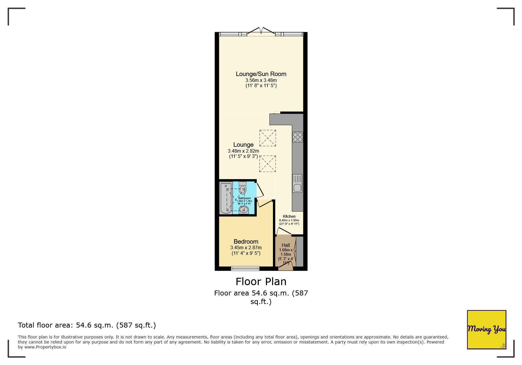 40a Hollywood Road, Bristol floorplan