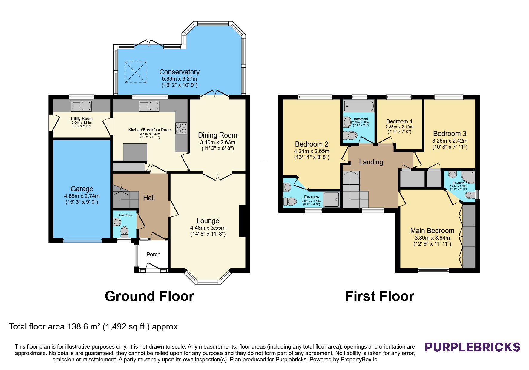 6 foxwood close, Gateford, Worksop floorplan