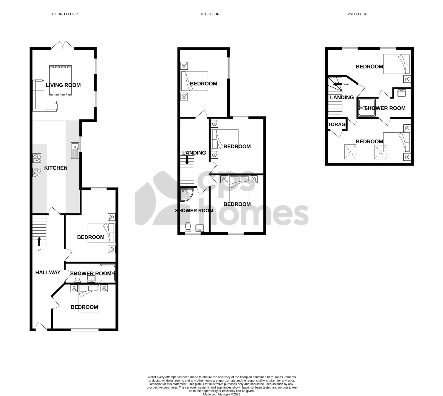 75, Cathays Terrace, Cardiff floorplan