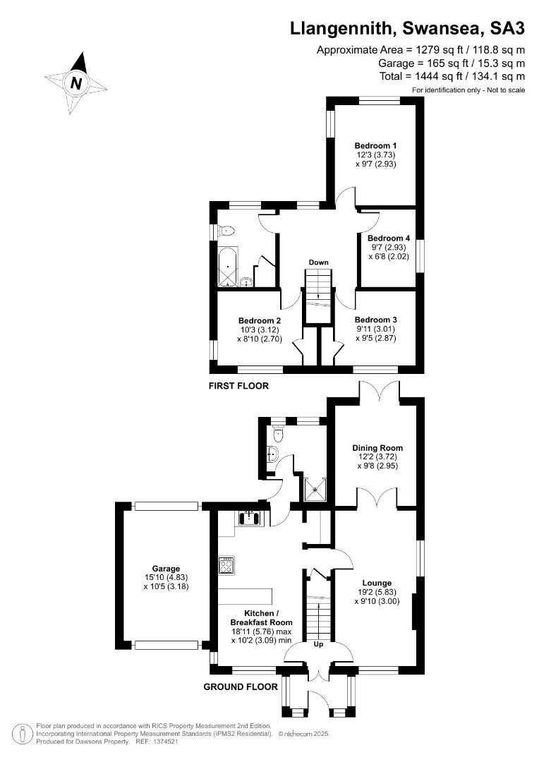Heatherdale, Swansea floorplan