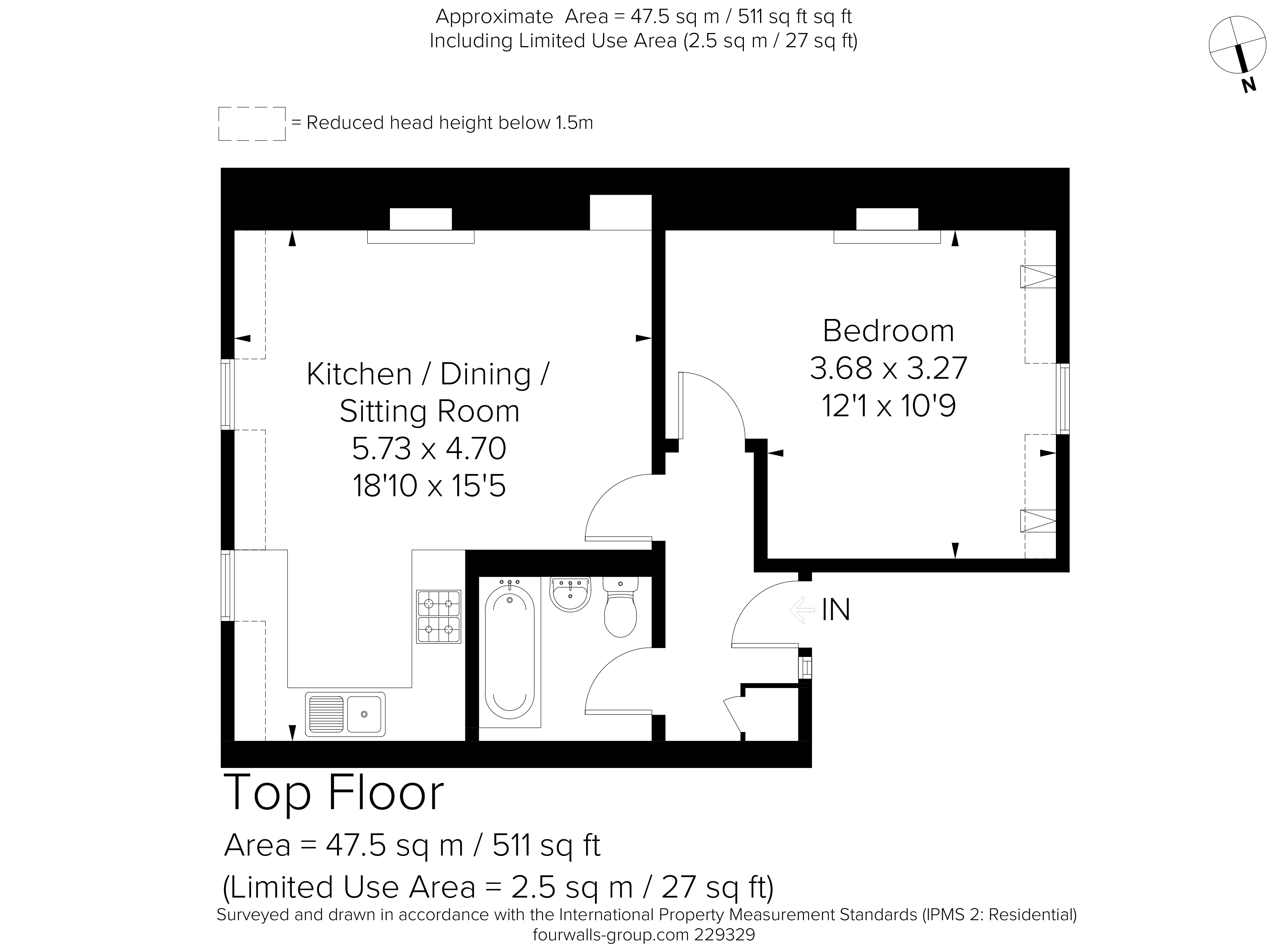 1 Bedrooms Flat to rent in Brock Street, Bath BA1