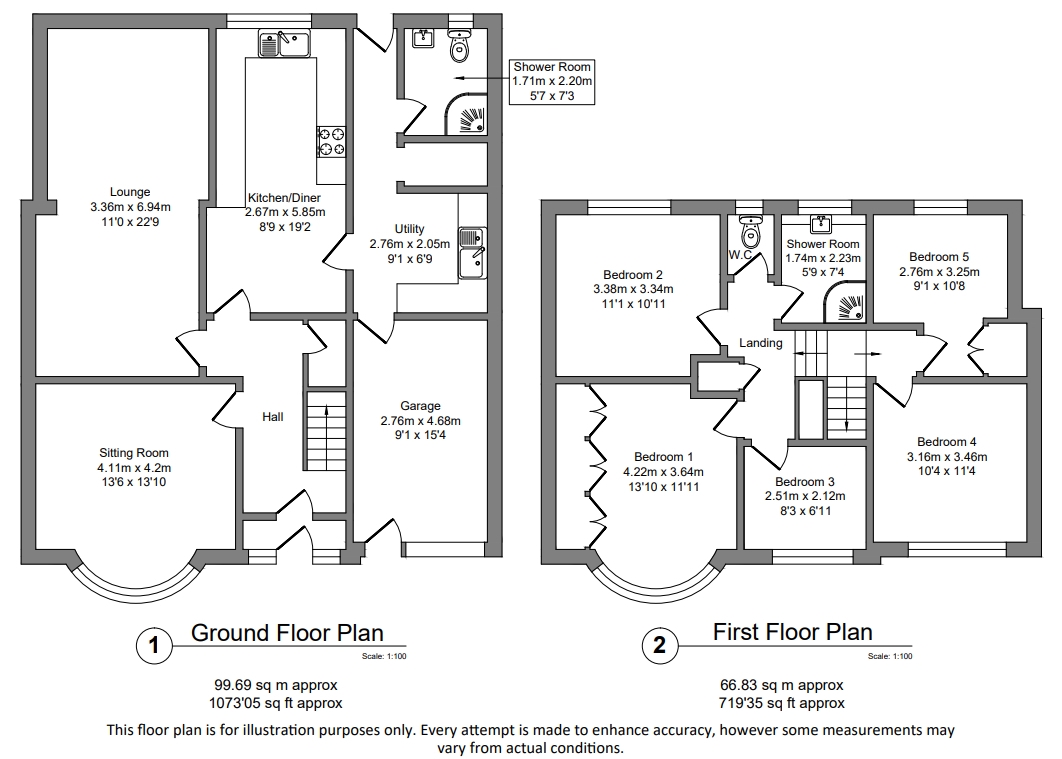 14, Fallowfield Road, Leicester floorplan