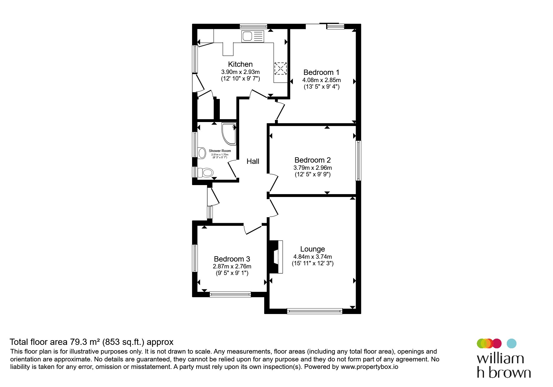 11, Gresham Close, Great Yarmouth floorplan