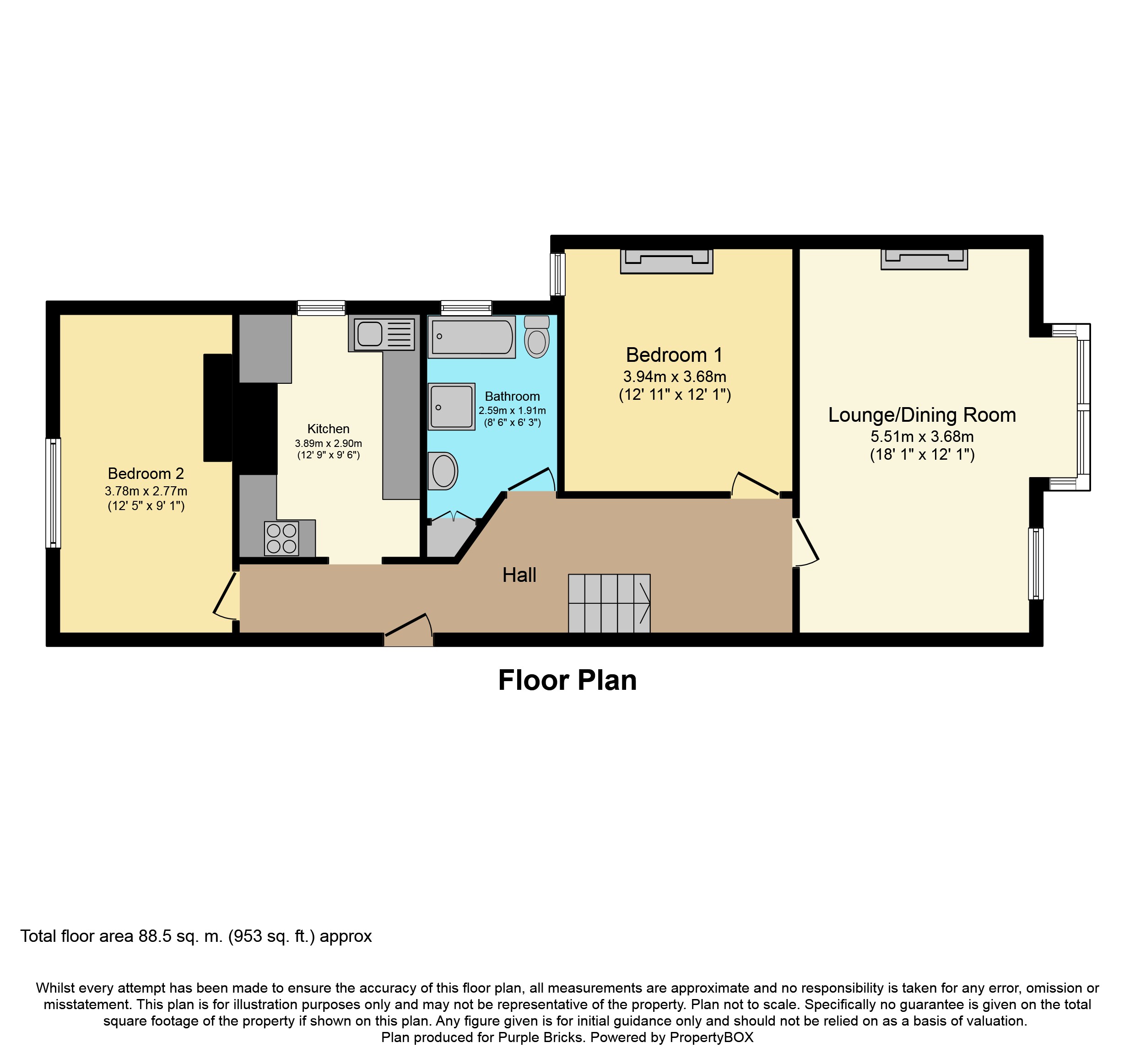 2 Bedrooms Flat for sale in Boston Avenue, Southend-On-Sea SS2