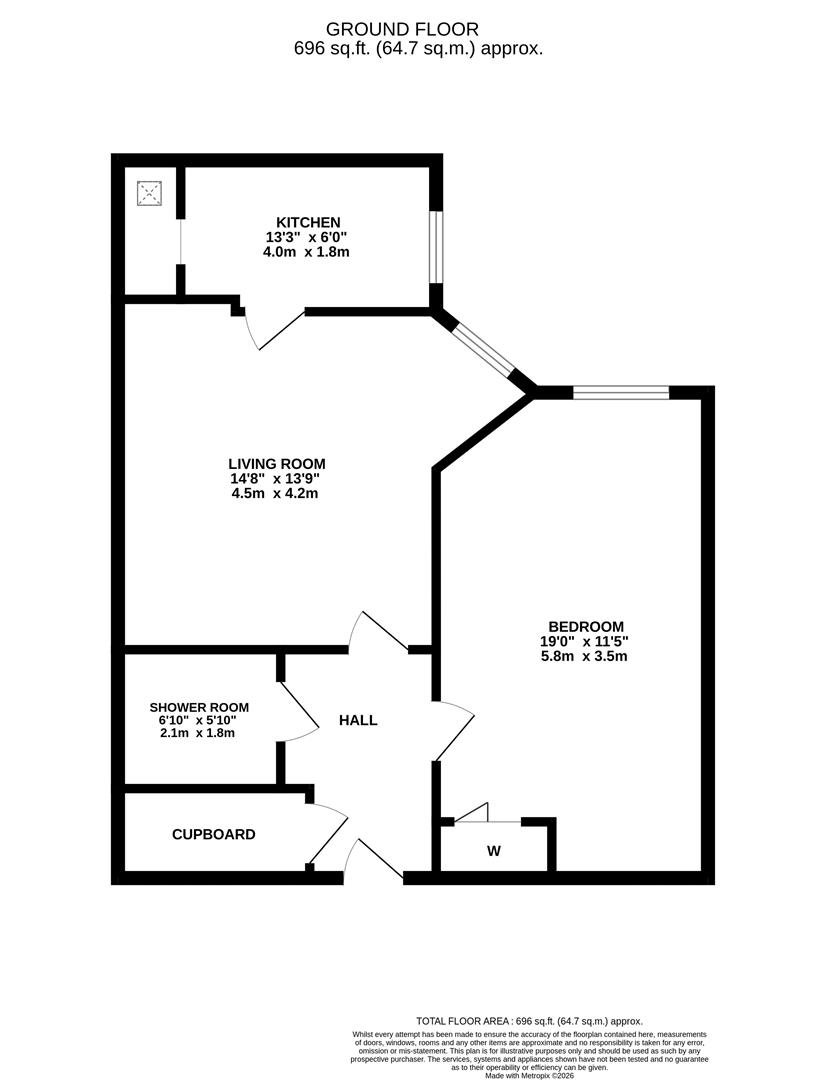 50 Royal Ness Court, Ness Walk, Inverness floorplan