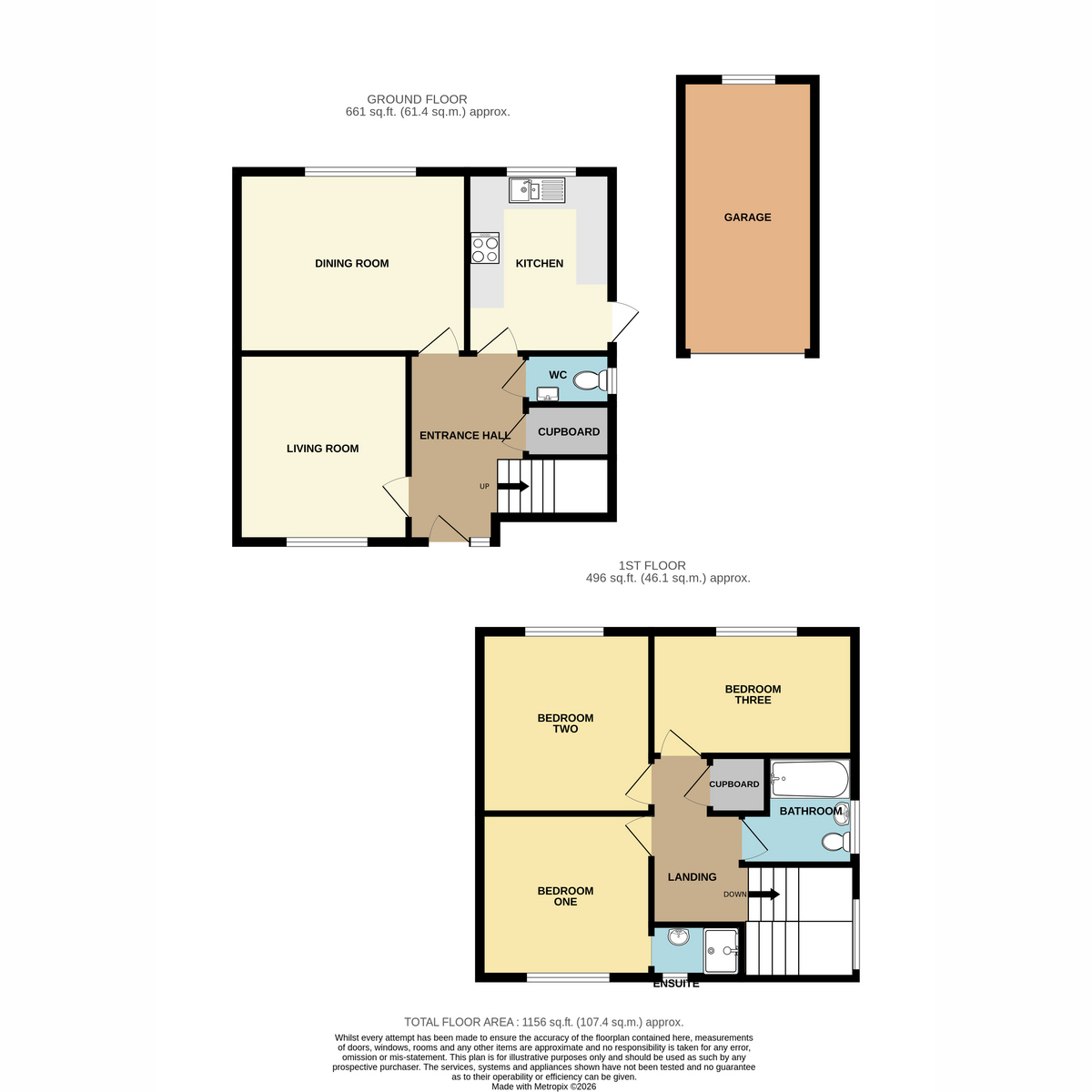 16, Lonsdale Road, Exeter floorplan