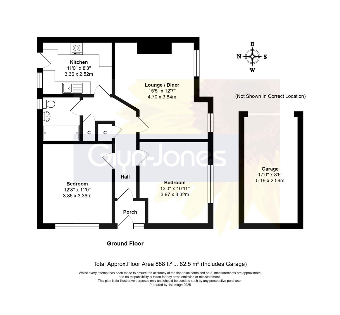 6 Beach Court, 39 Harsfold Road, Rustington floorplan