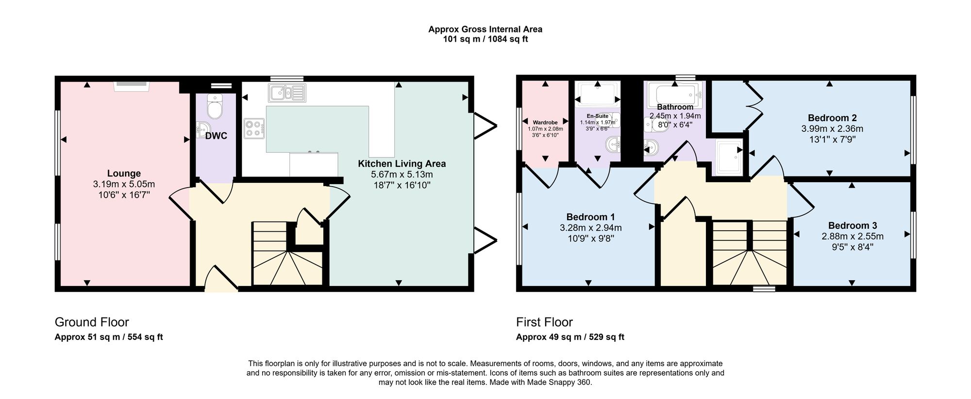 11 De Port Heights, Southampton floorplan