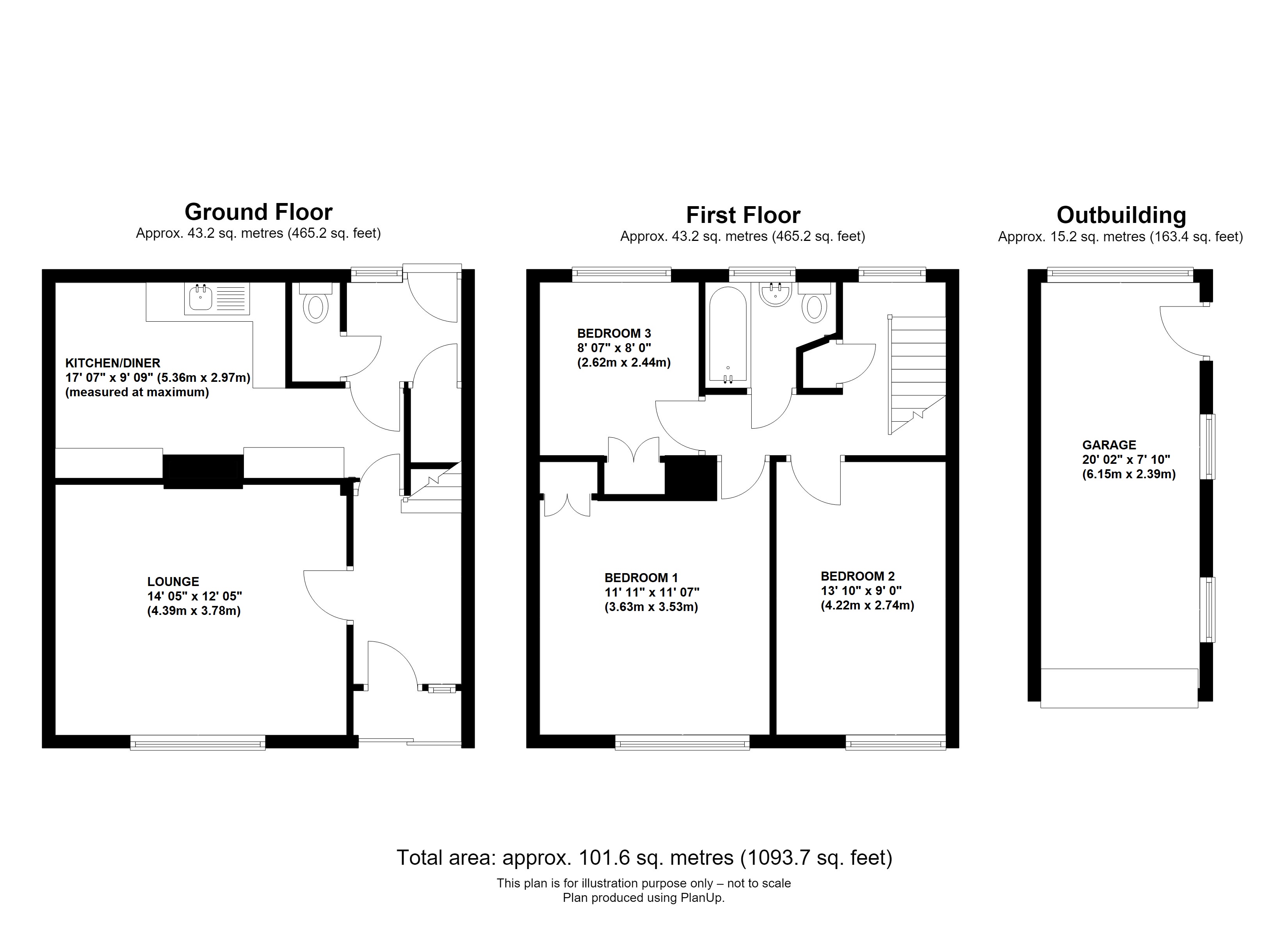 4, Clarendon Grove, Orpington floorplan