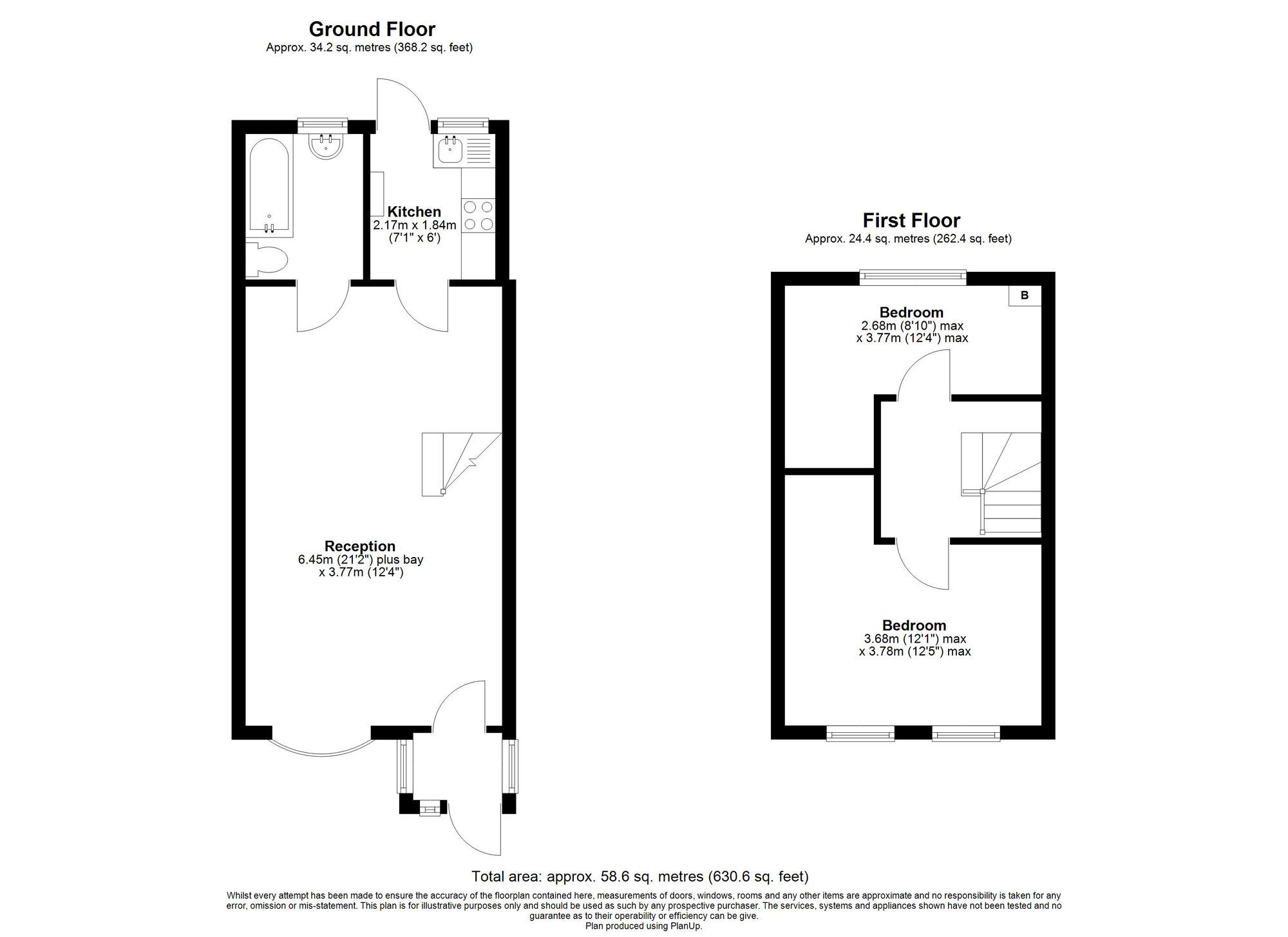 48a Aldborough Road South, Ilford floorplan